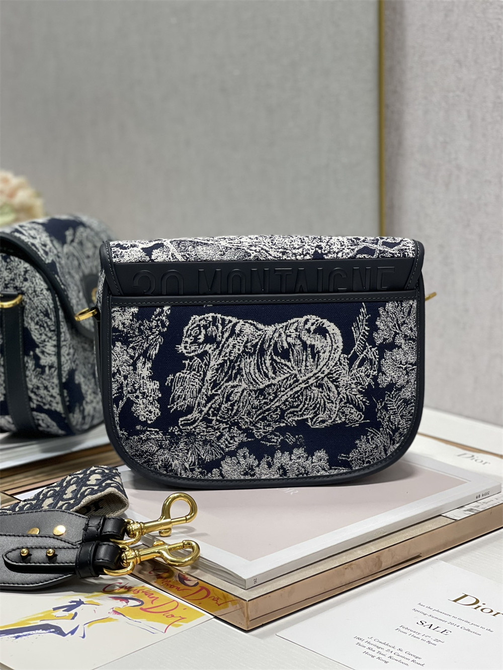 LARGE D*0r BOBBY BAG Oblique