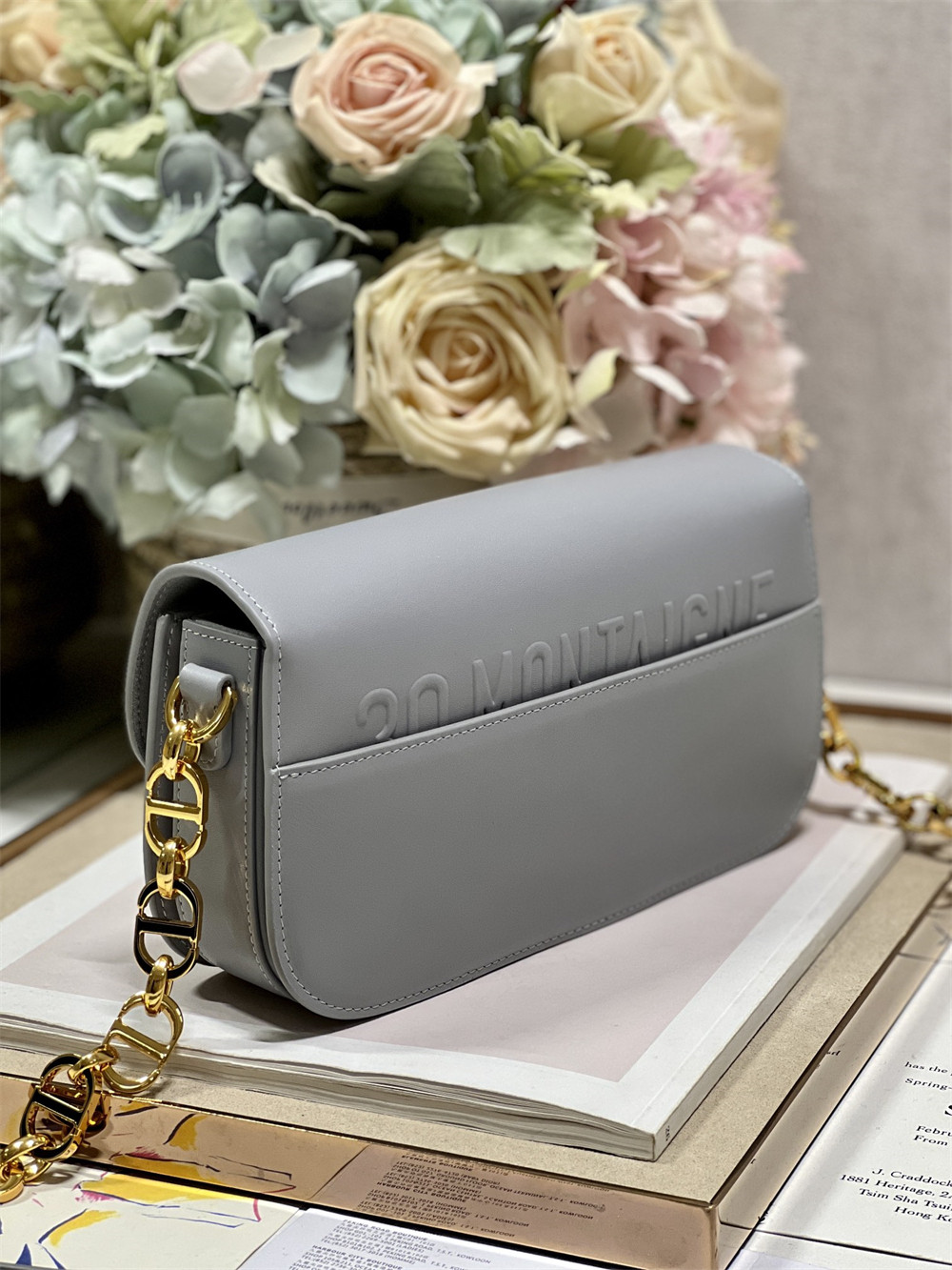 D*0r 30 Montaigne Avenue Grey 22.5 x 12.5 x 6.5 cm