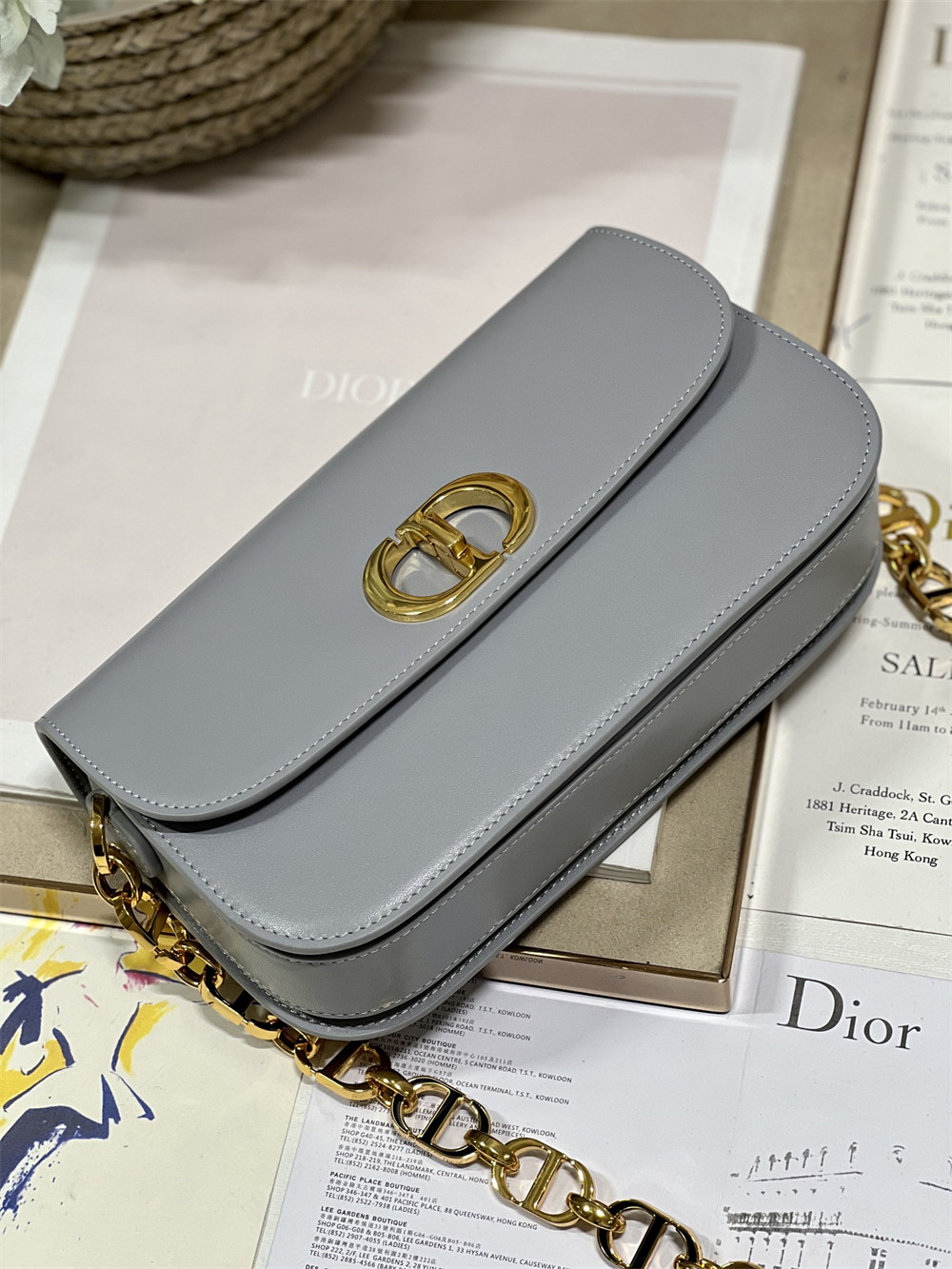 D*0r 30 Montaigne Avenue Grey 22.5 x 12.5 x 6.5 cm