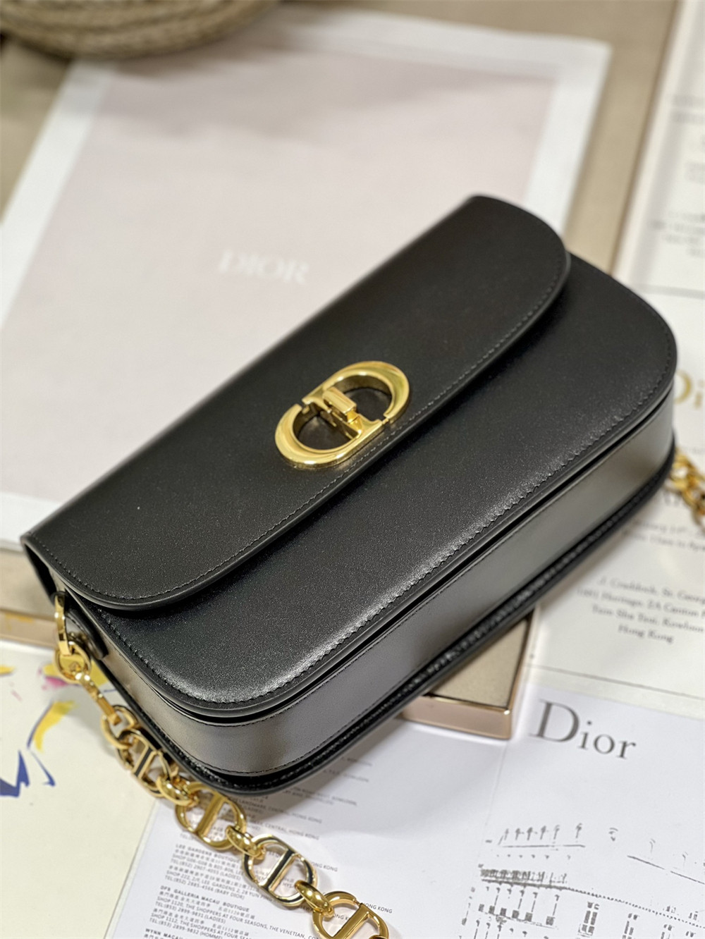 D*0r 30 Montaigne Avenue Black 22.5 x 12.5 x 6.5 cm