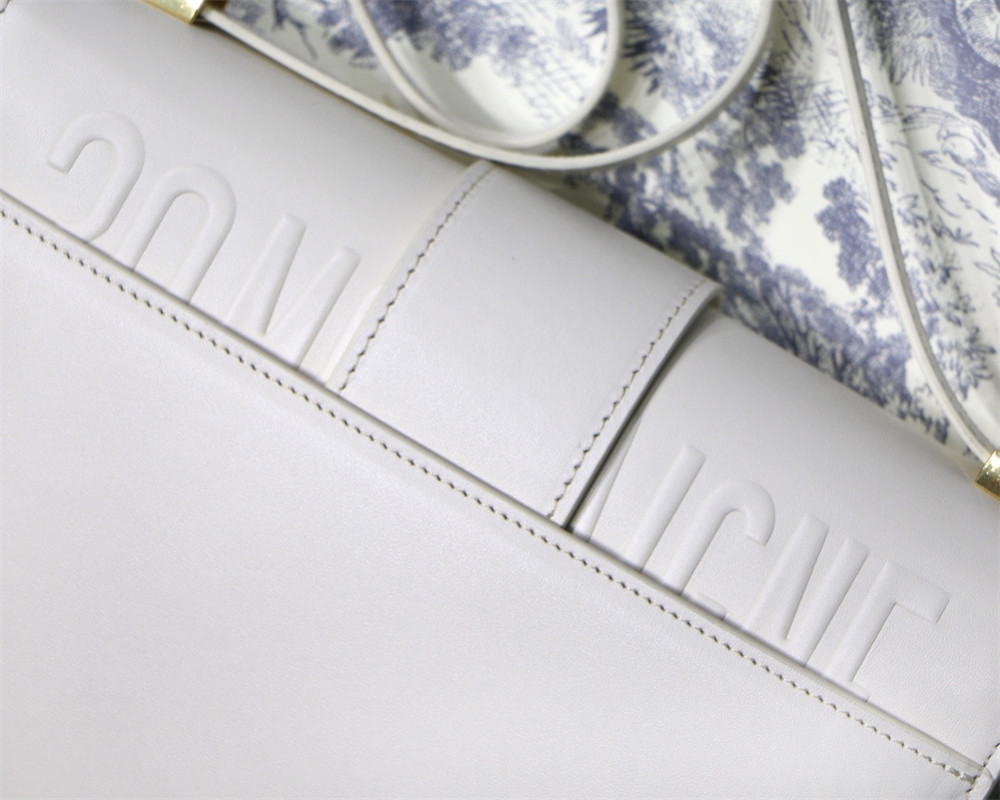 D*0r 30 MONTAIGNE CHAIN BAG WHITE