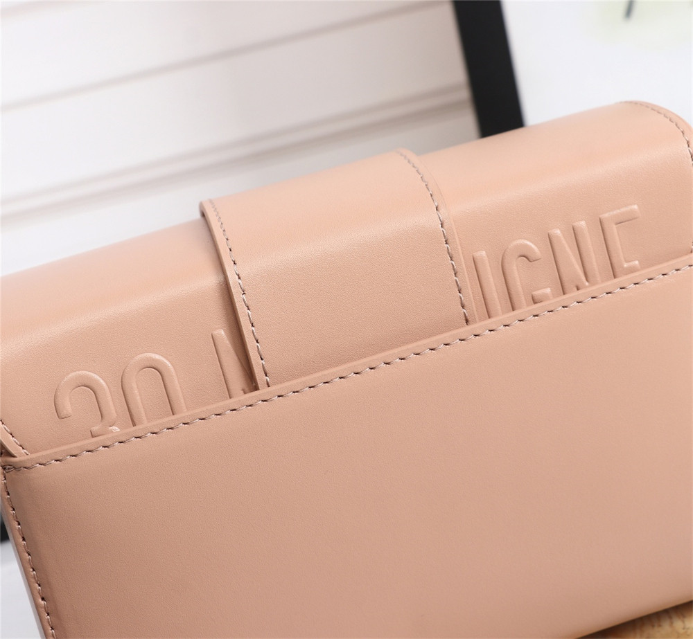 D*0r 30 MONTAIGNE CHAIN BAG LIGHT PINK