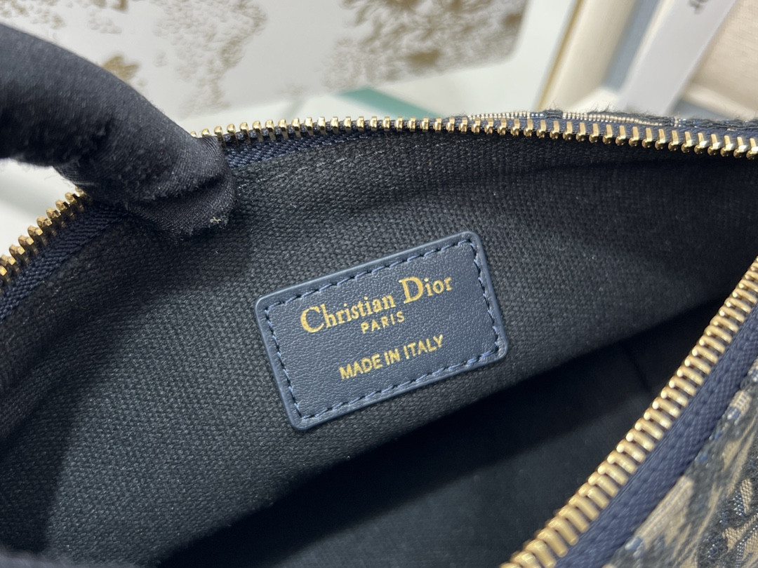 D*0r TRAVEL NOMAD POUCH Blue D*0r Oblique Jacquard