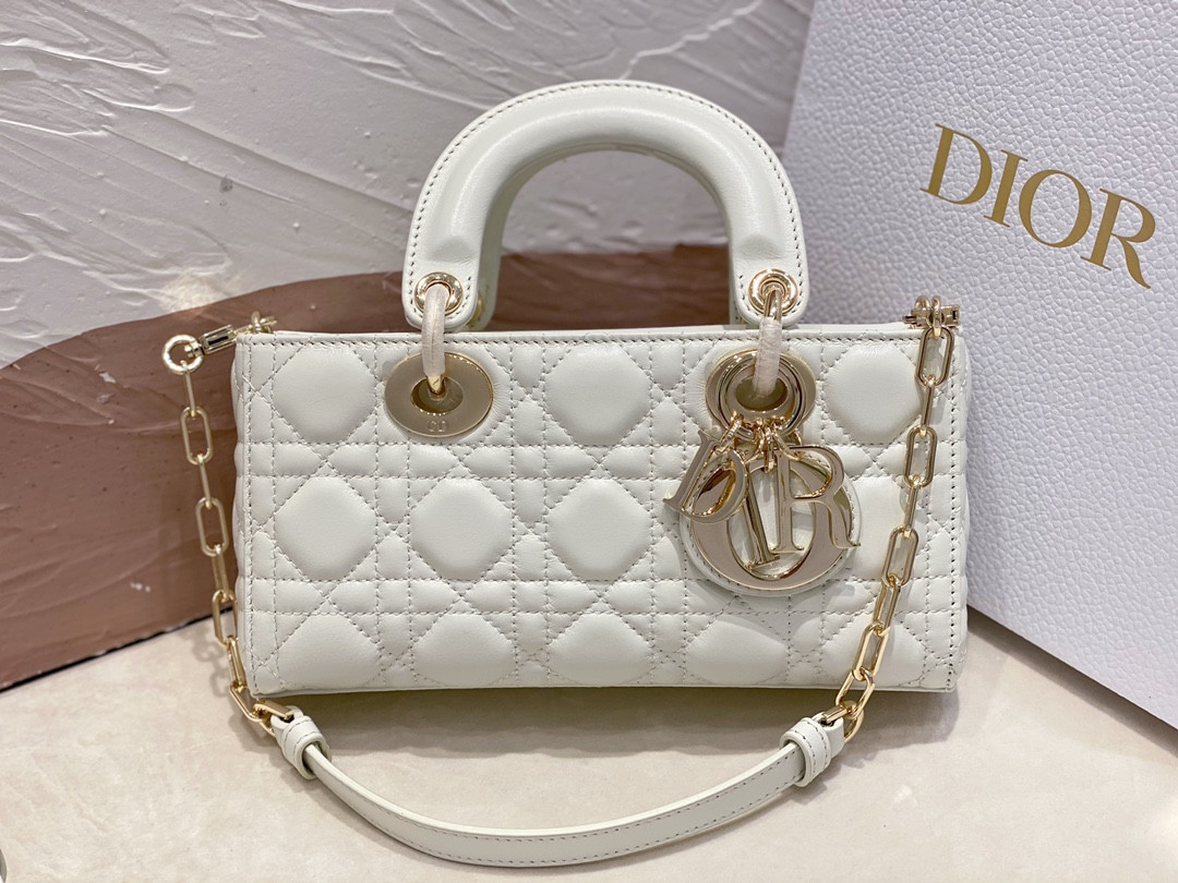 D*0r SMALL LADY D-JOY BAG Latte