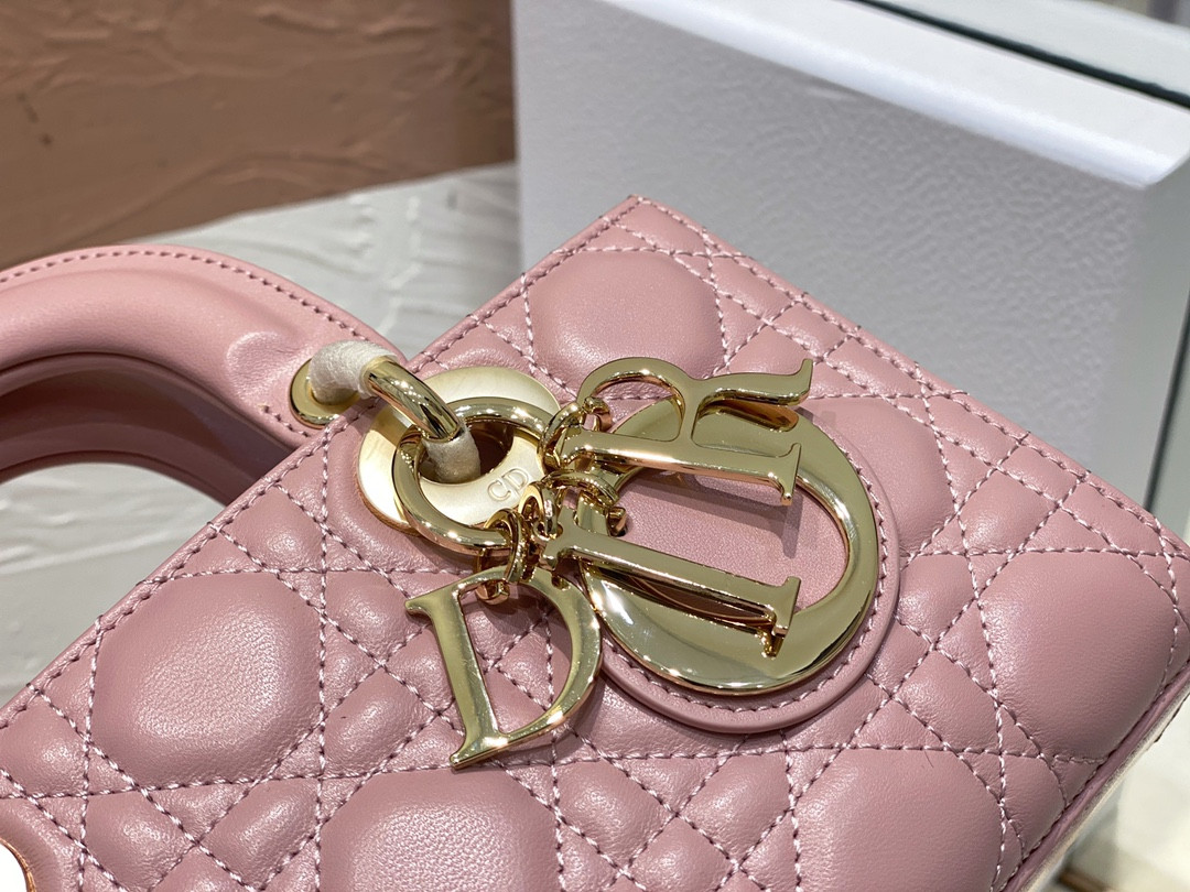 D*0r SMALL LADY D-JOY BAG Pink