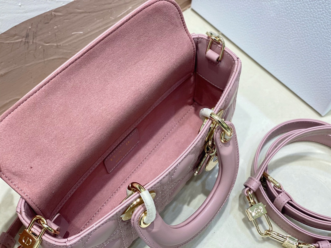 D*0r SMALL LADY D-JOY BAG Pink