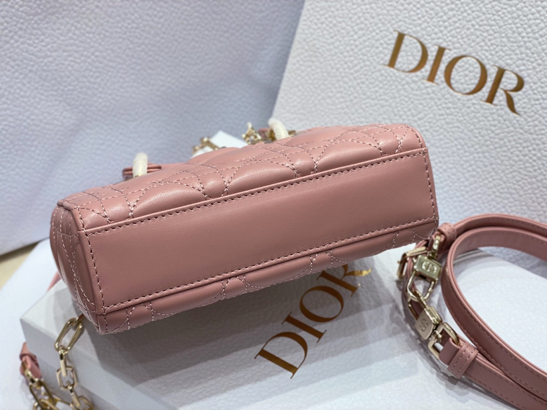 D*0r MINI LADY D-JOY BAG PINK 16 x 9 x 5 CM