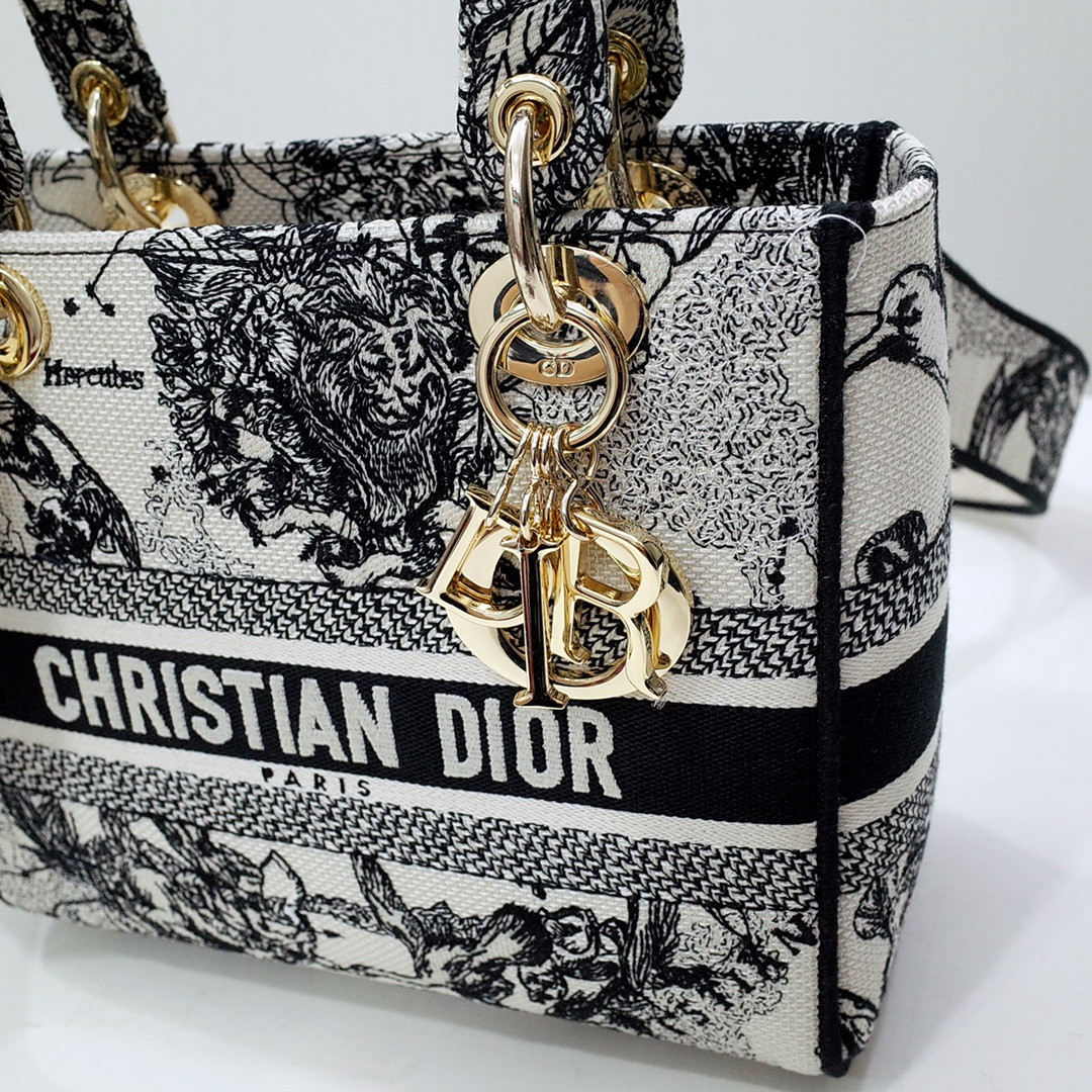 MEDIUM D*0r LADY D-LITE BAG 24 x 20 x 11 cm