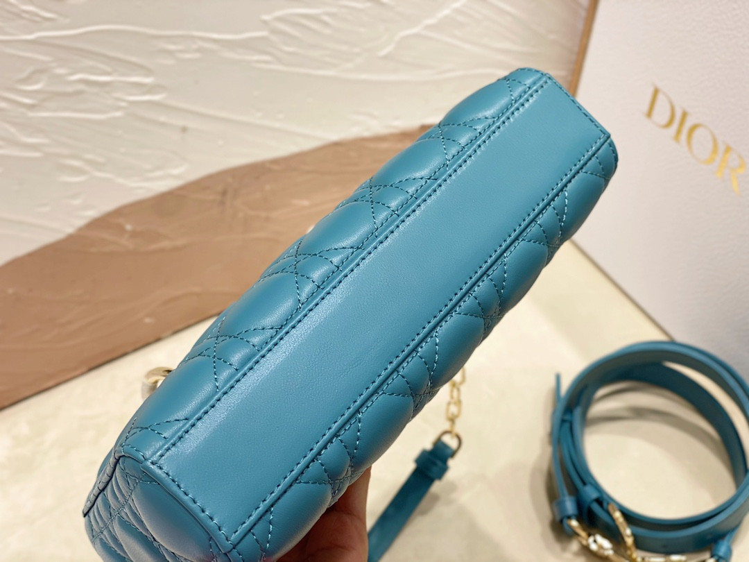 D*0r SMALL LADY D-JOY BAG BLUE