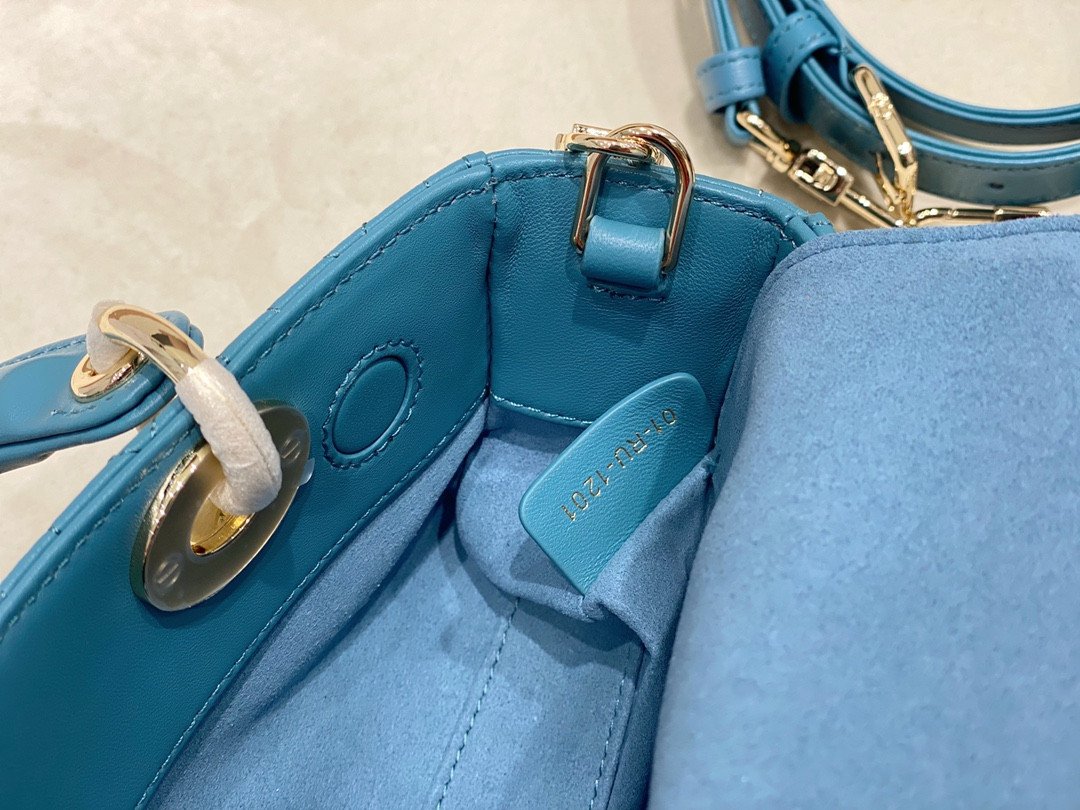 D*0r SMALL LADY D-JOY BAG BLUE