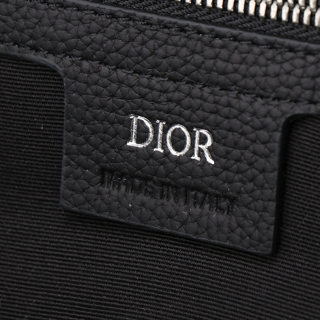 D*0r Lingot Bag Beige and Black D*0r Oblique Jacquard 50 x 25 x 21.5 cm