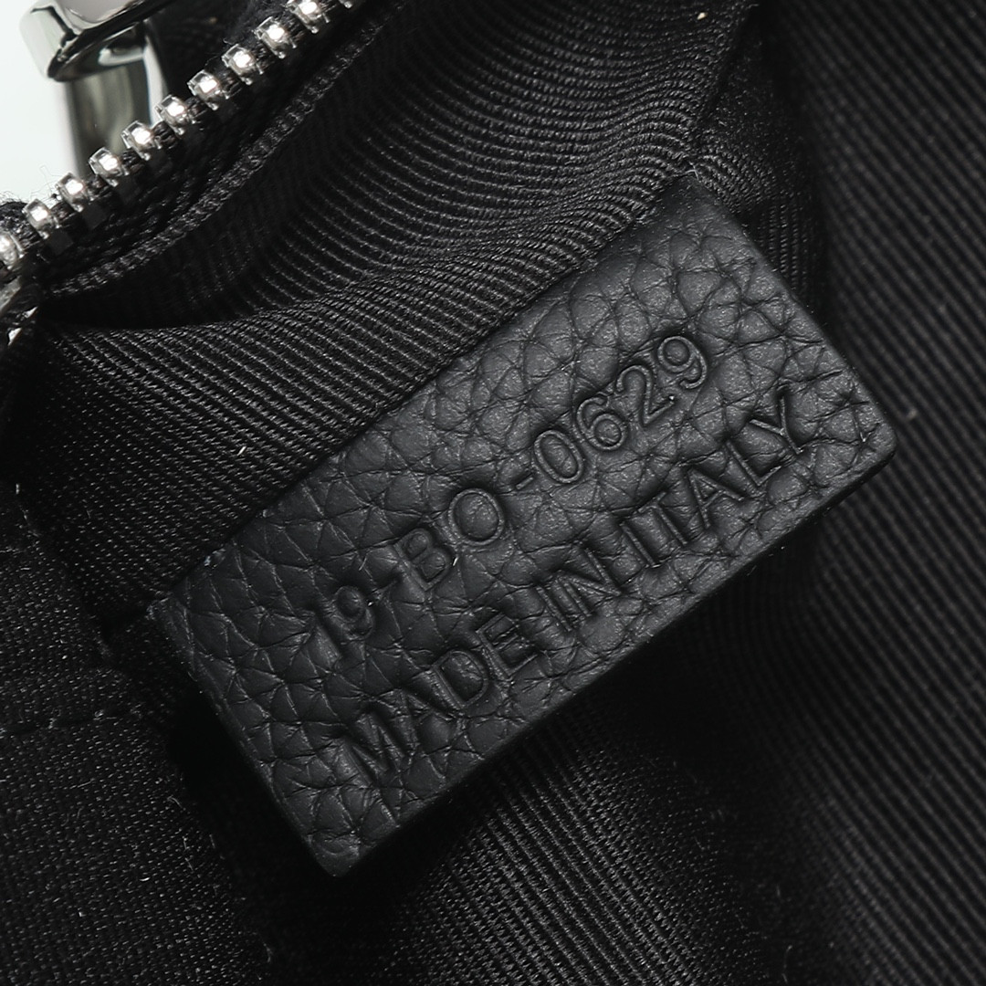 D*0r Safari Bag with Strap Black D*0r Oblique Jacquard 8.5 x 6 x 2.5 inches
