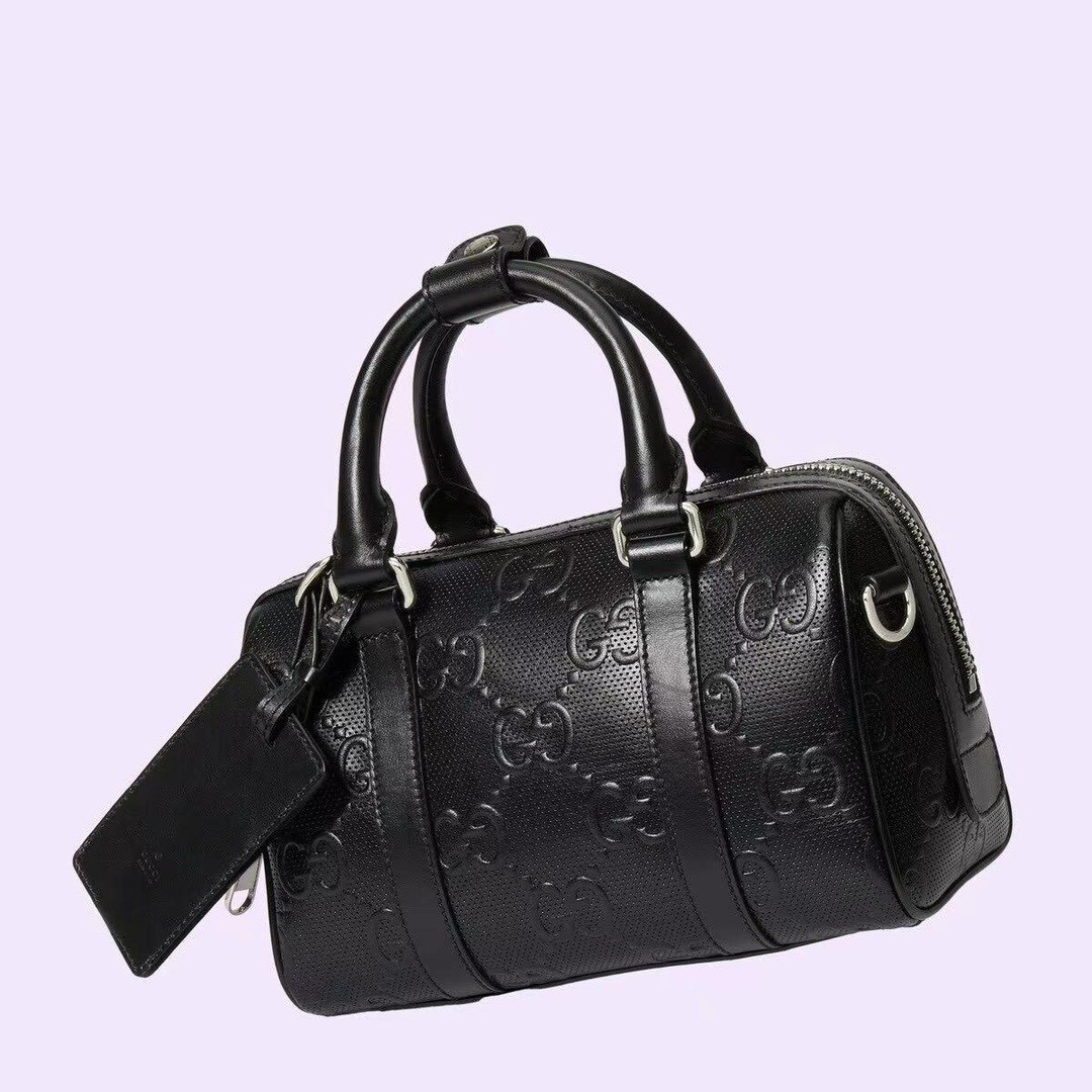 G*u*i JUMBO GG MINI DUFFLE BAG 8.6"W x 5.9"H x 4.9"D