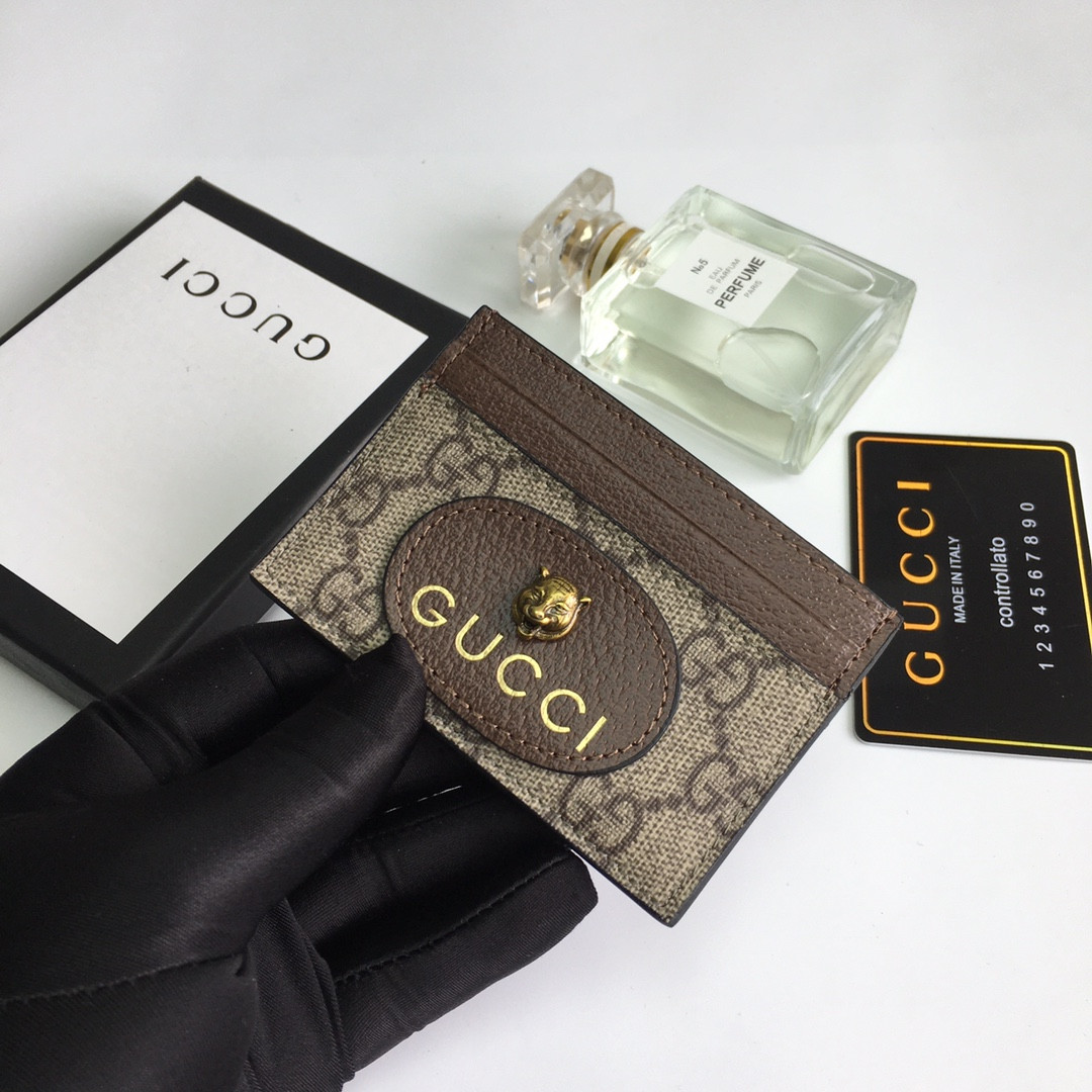 G*u*i GG CARD CASE WALLET