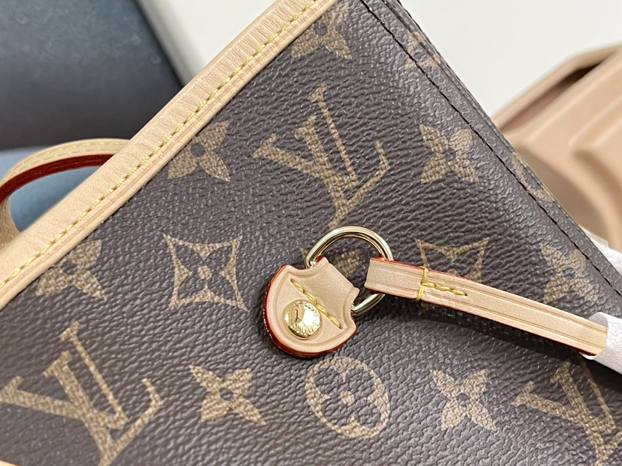 L0*is V*t0n M41178 Neverfull MM 12.6 x 11.4 x 6.7 inches Without Box