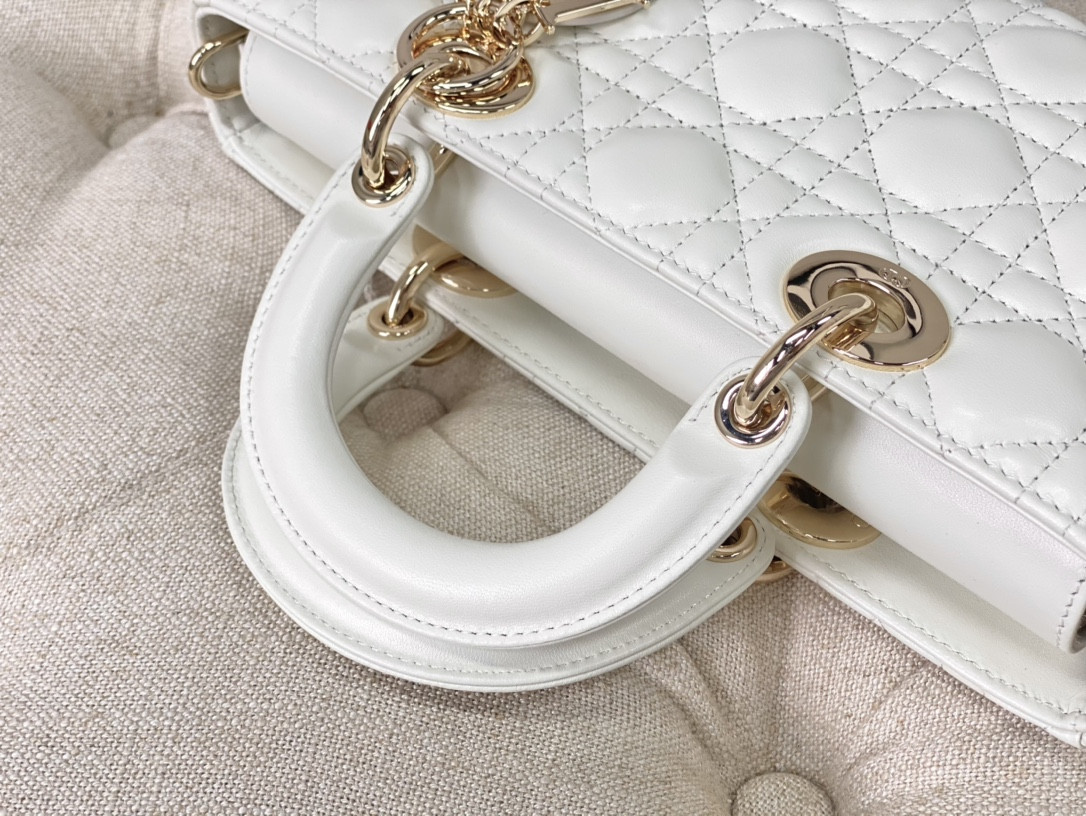 D*0r Lady D-Joy bag medium White 26 x 13.5 x 5 cm