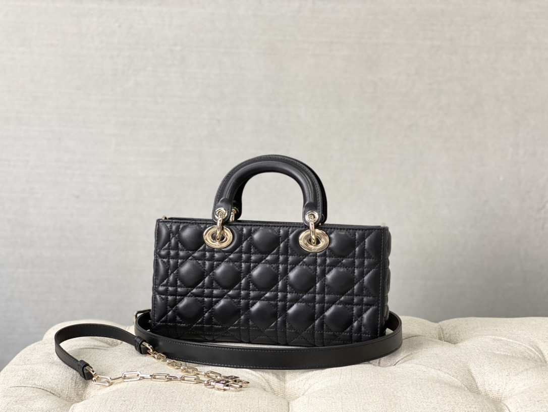 D*0r Lady D-Joy bag medium BLACK 26 x 13.5 x 5 cm