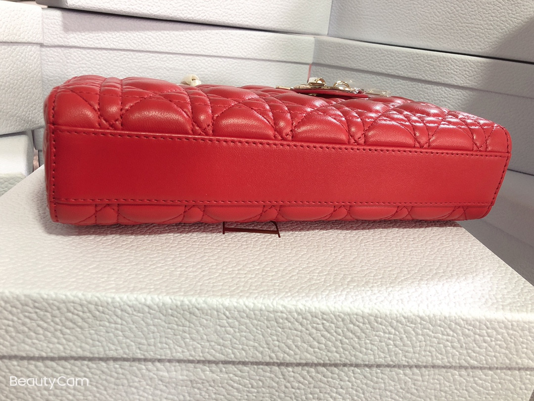 D*0r Lady D-Joy bag medium RED 26 x 13.5 x 5 cm
