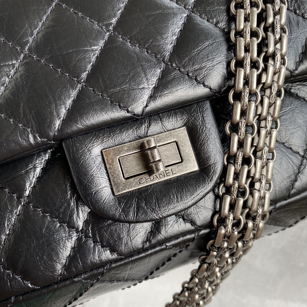 Ch*el 2.55 HANDBAG 6.2 × 9.4 × 2.9 in