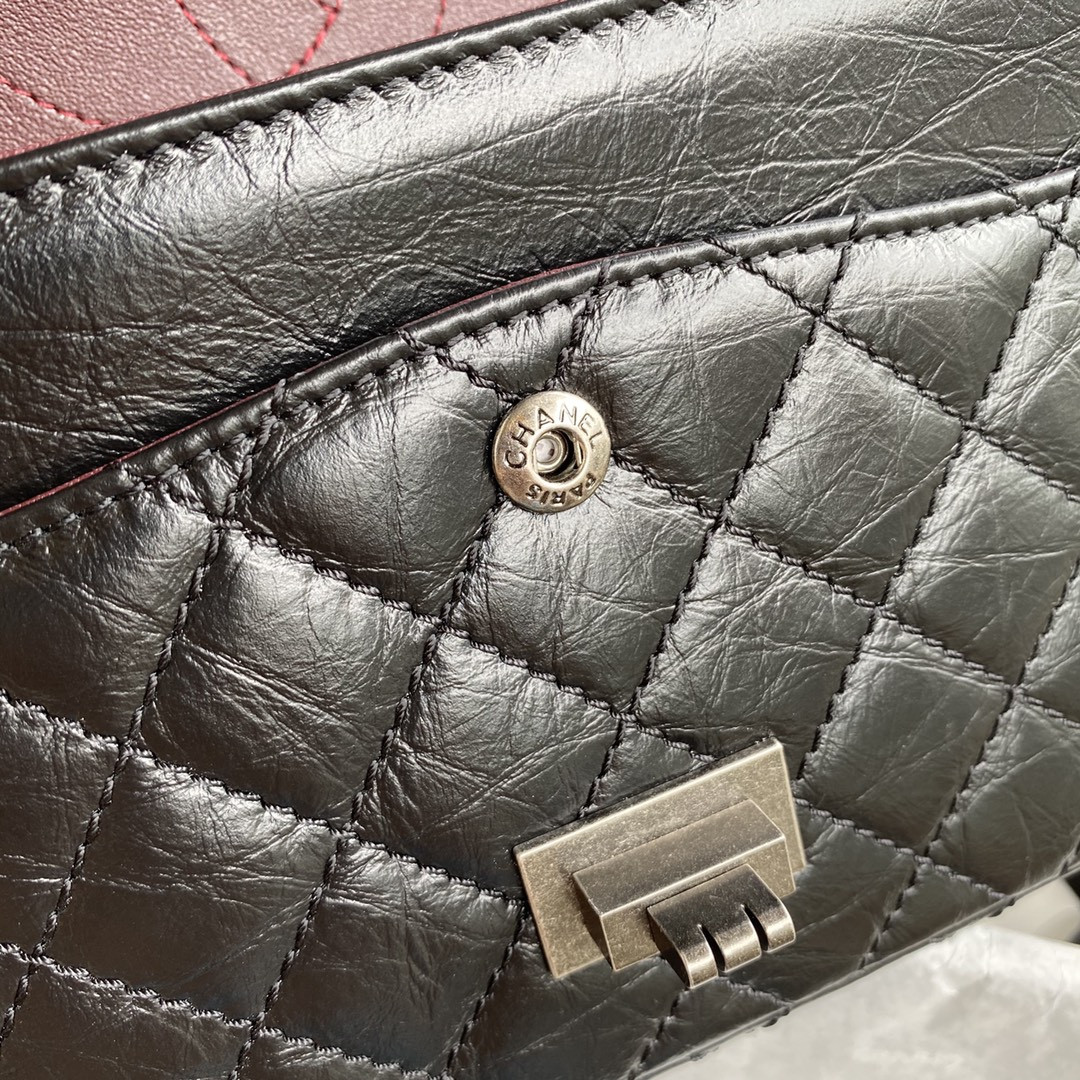 Ch*el 2.55 HANDBAG 6.2 × 9.4 × 2.9 in