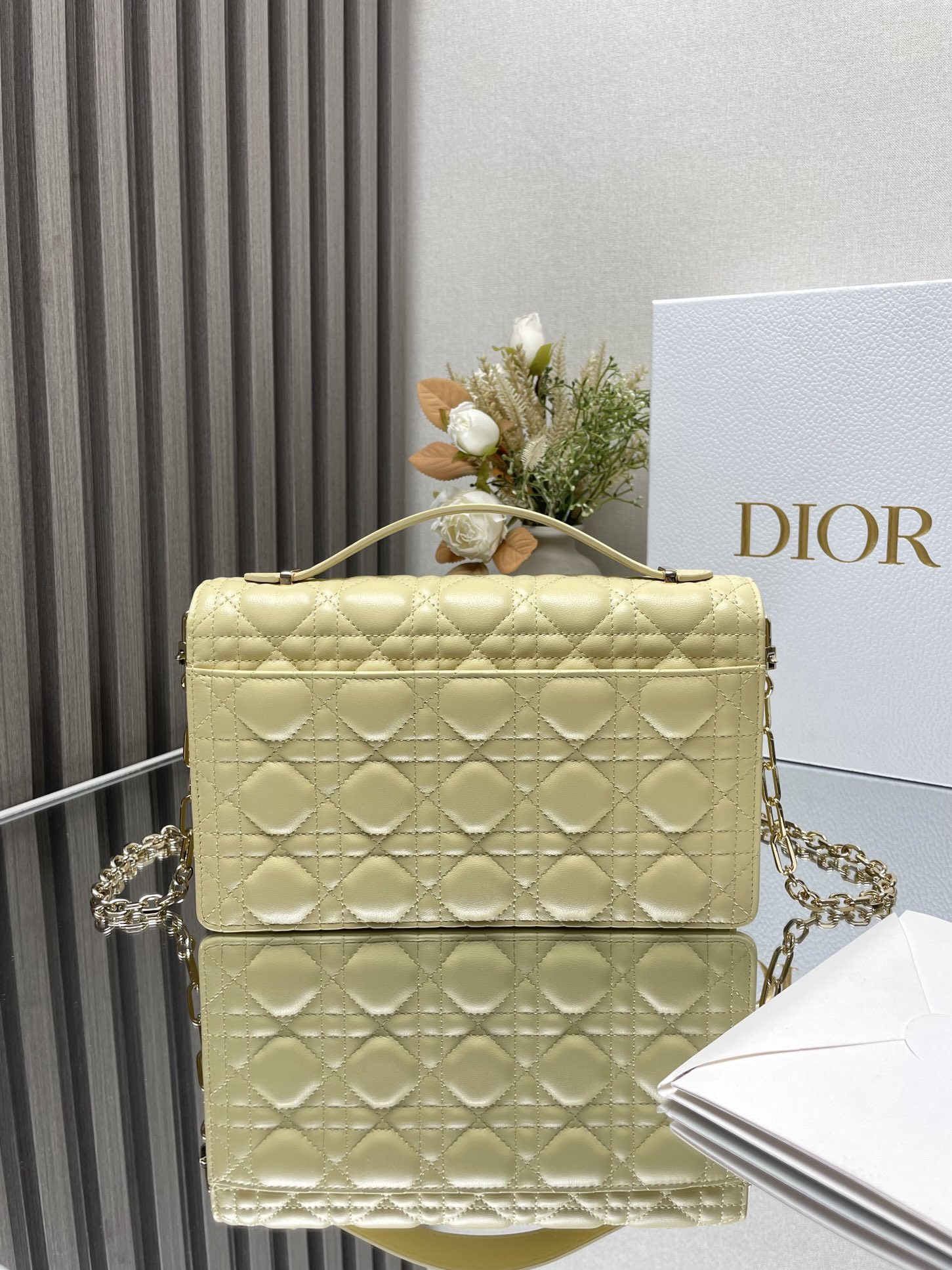 My D*0r Top Handle Bag 9.5 x 5.5 x 3 inches