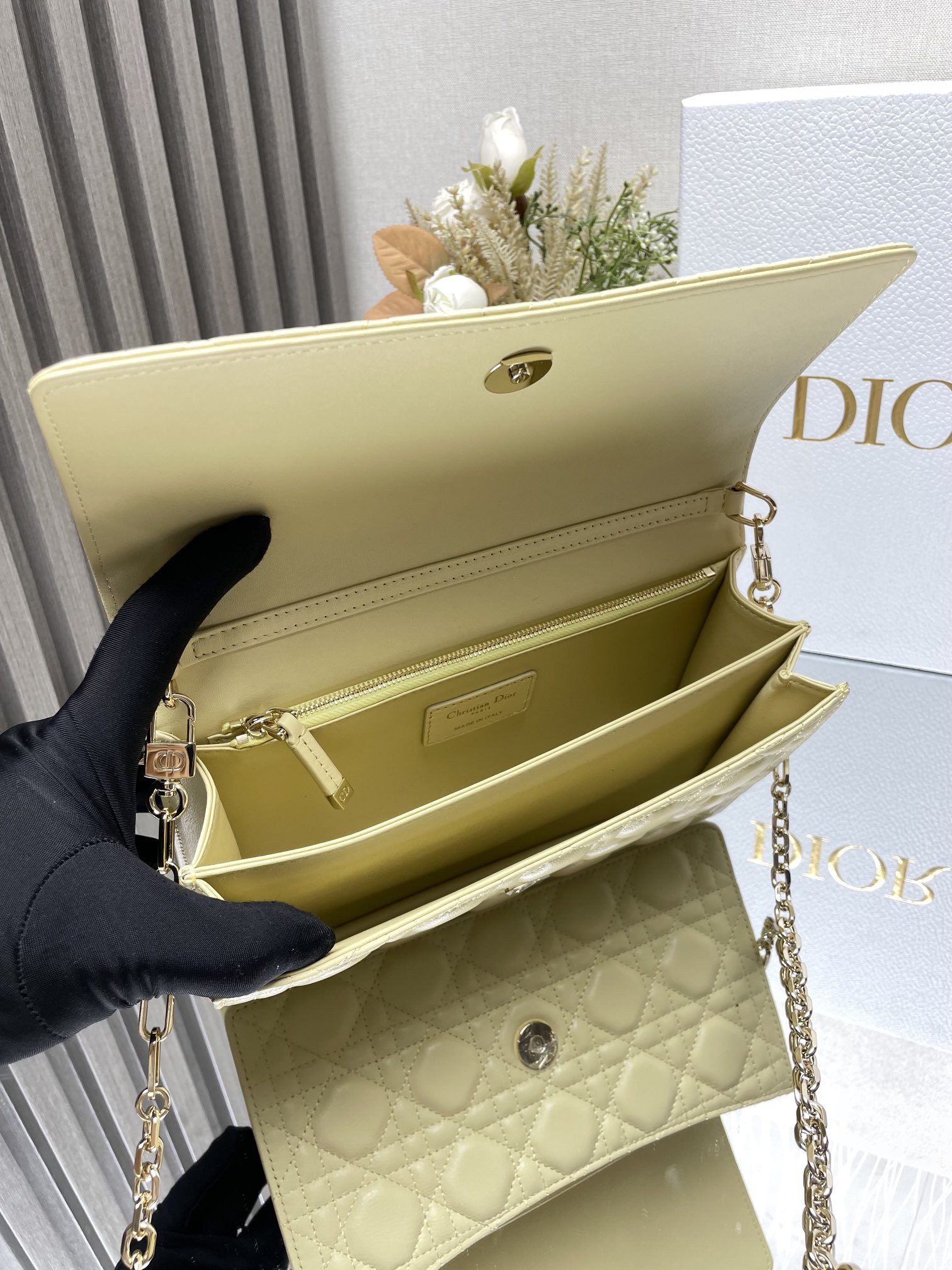 My D*0r Top Handle Bag 9.5 x 5.5 x 3 inches