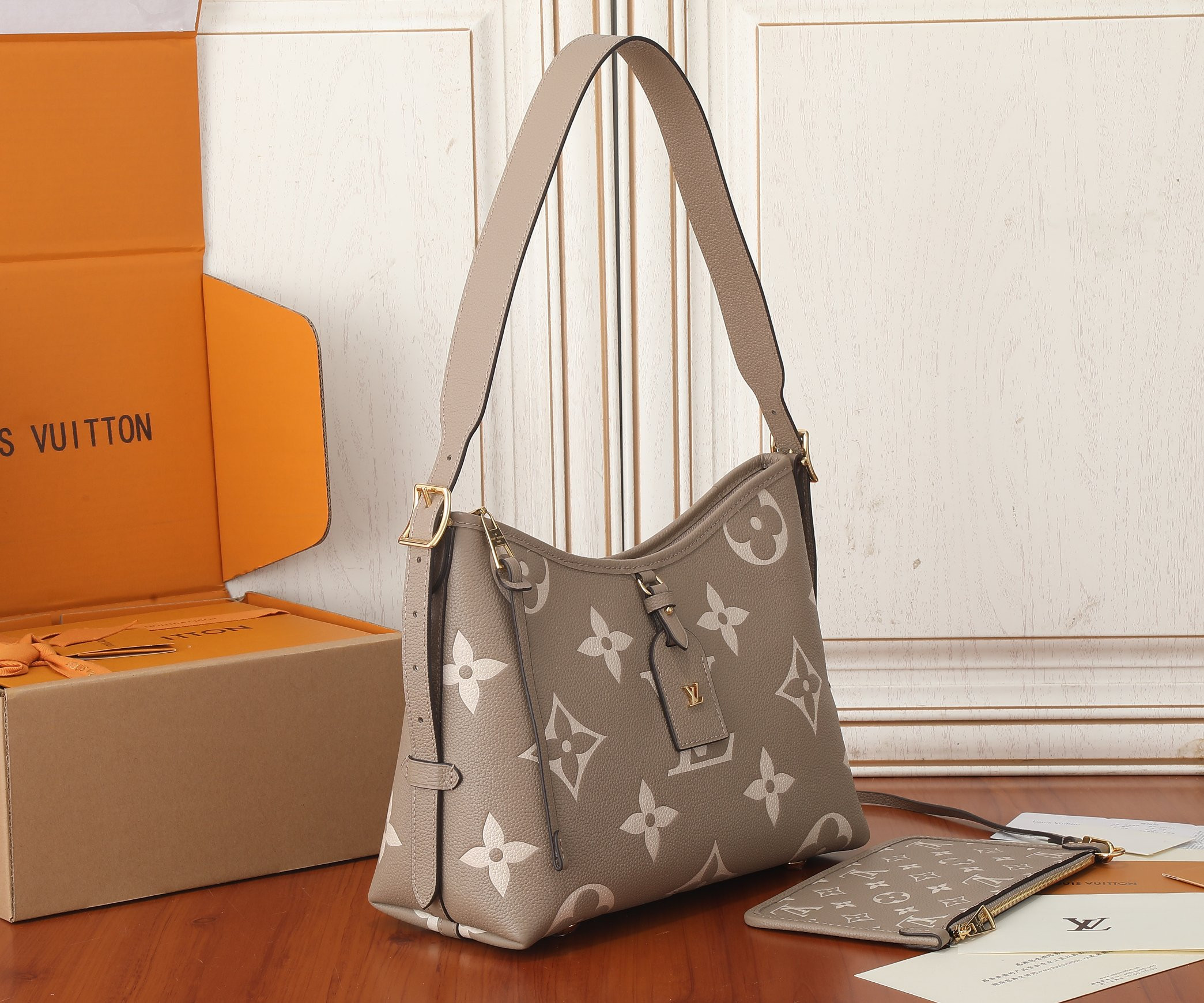 LV CarryAll PM M47180 11.6x9.4x4.7 inches