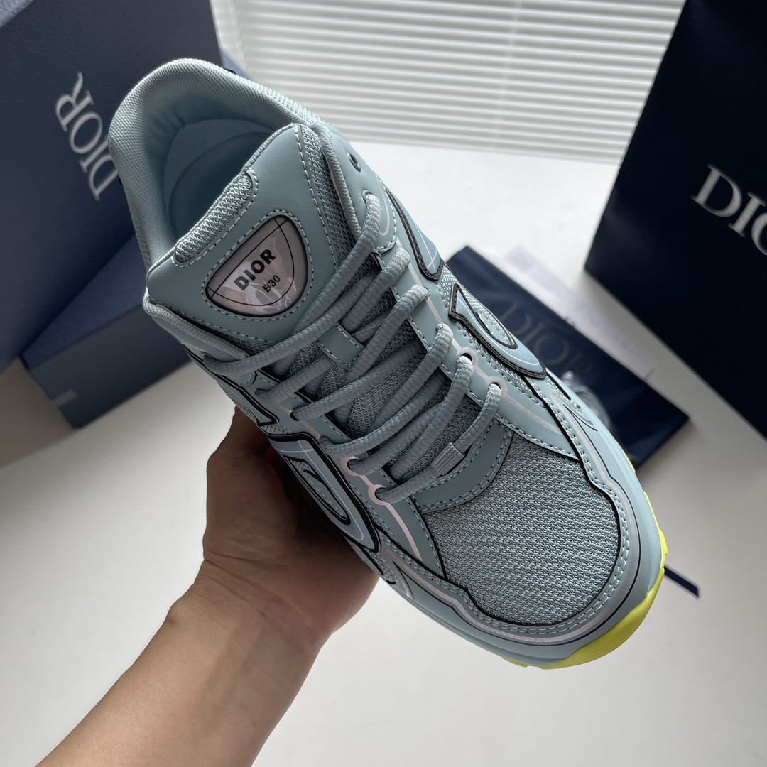 UA D*0r B30 Sneaker Blue Mesh and Technical Fabric