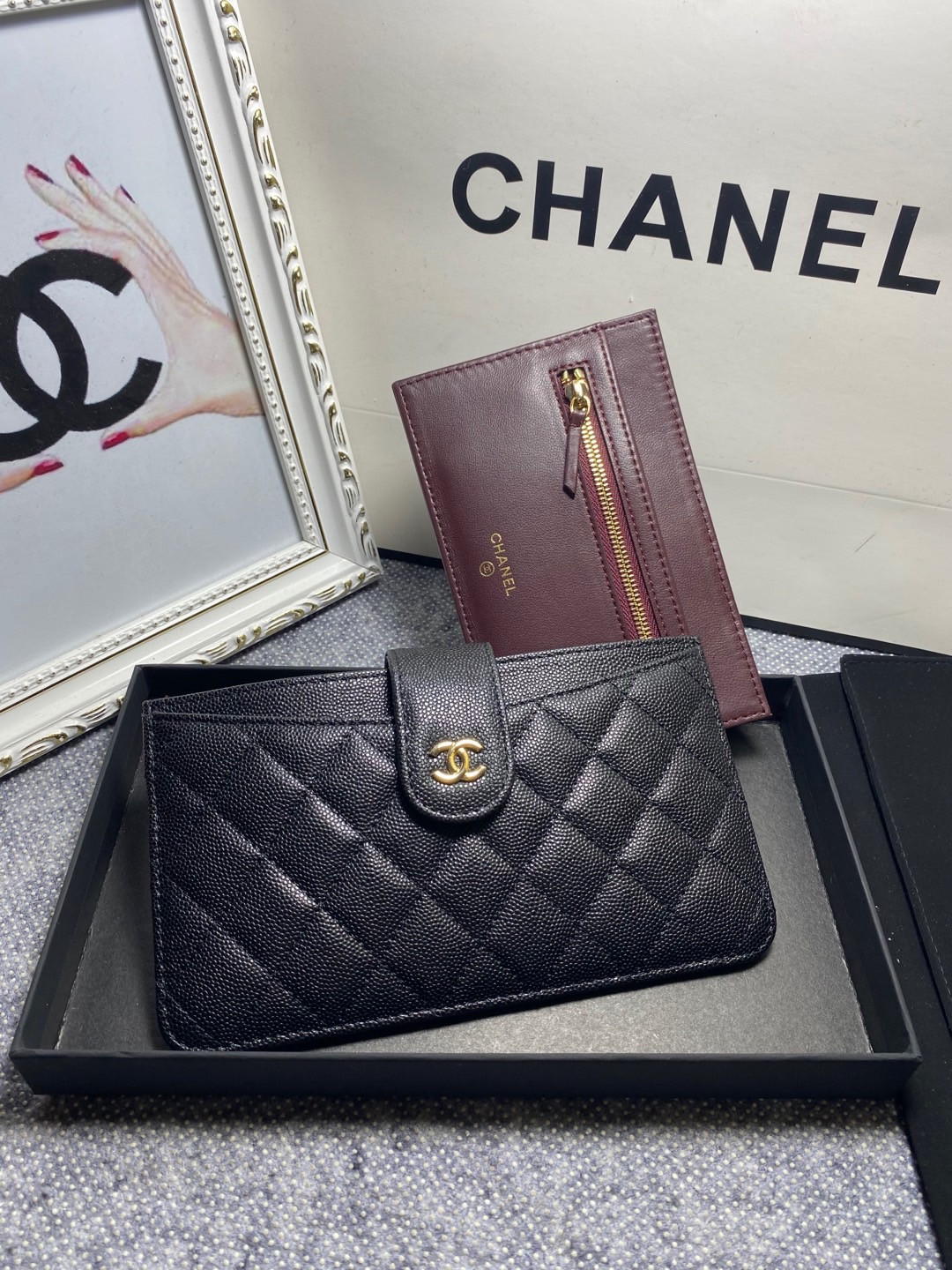 Ch*el CARD HOLDER 15-10cm