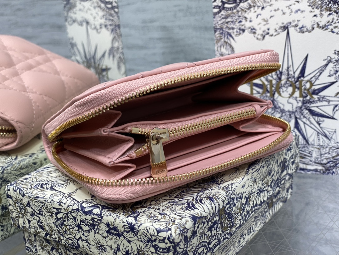 Lady D*0r Voyageur Small Coin Purse CARD HOLDER