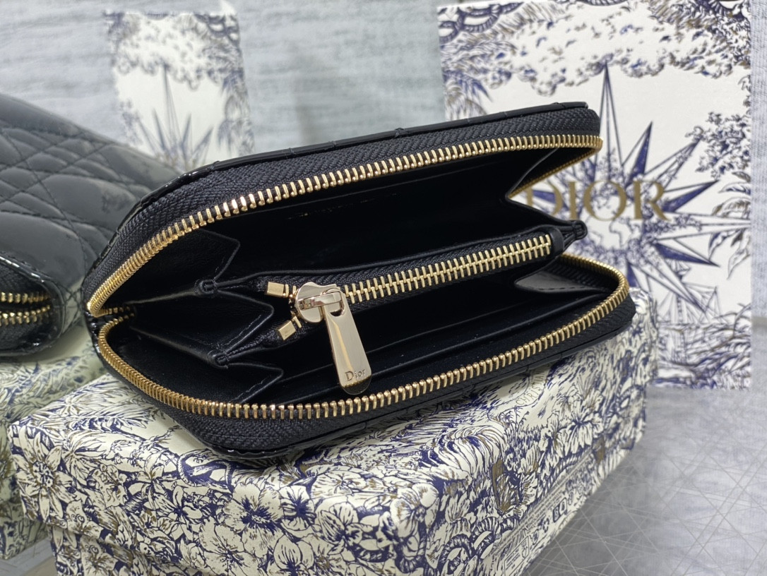 Lady D*0r Voyageur Small Coin Purse CARD HOLDER