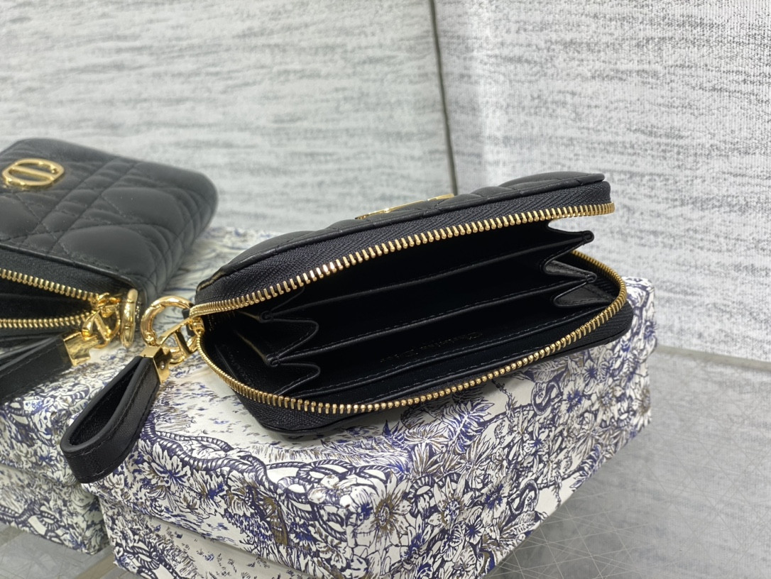 Lady D*0r Voyageur Small Coin Purse CARD HOLDER