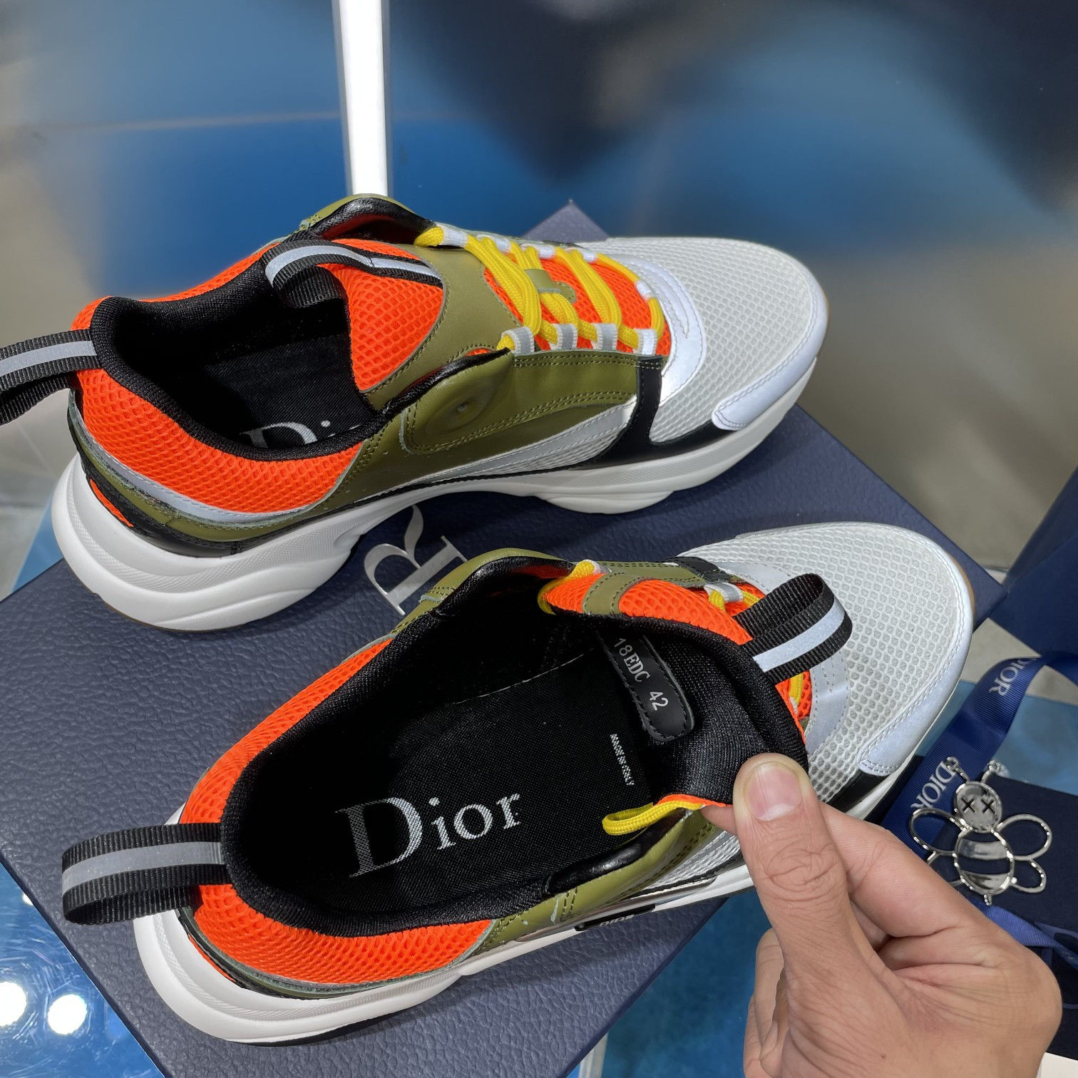 UA D*0r B22 green Sneaker