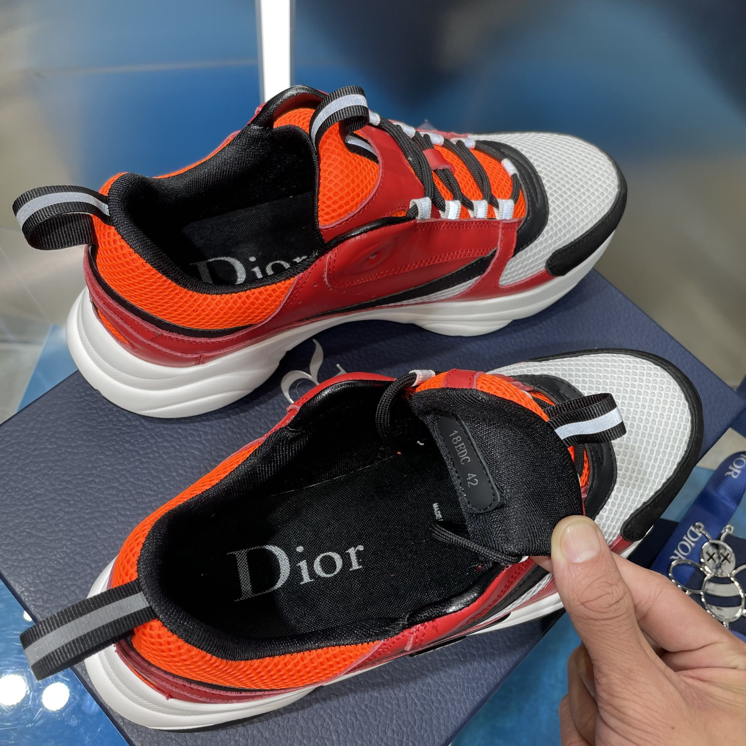 UA D*0r B22 red Sneaker