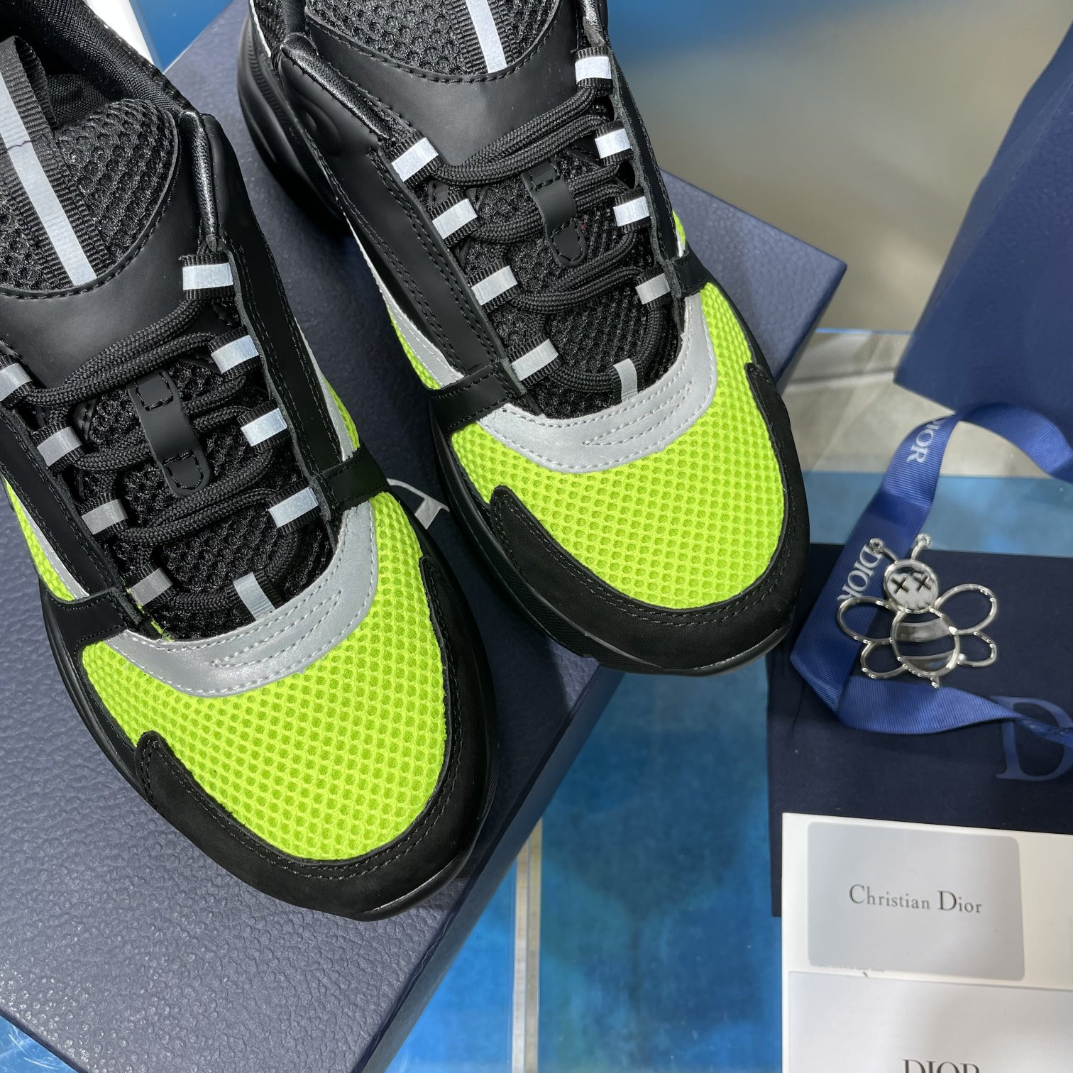 UA D*0r B22 black and green Sneaker