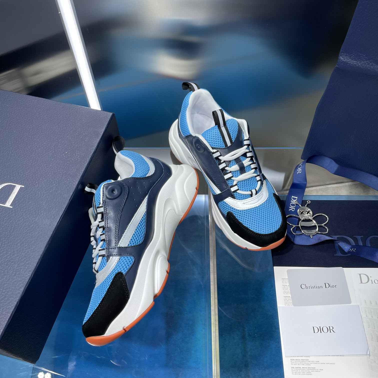 UA D*0r B22 blue Sneaker