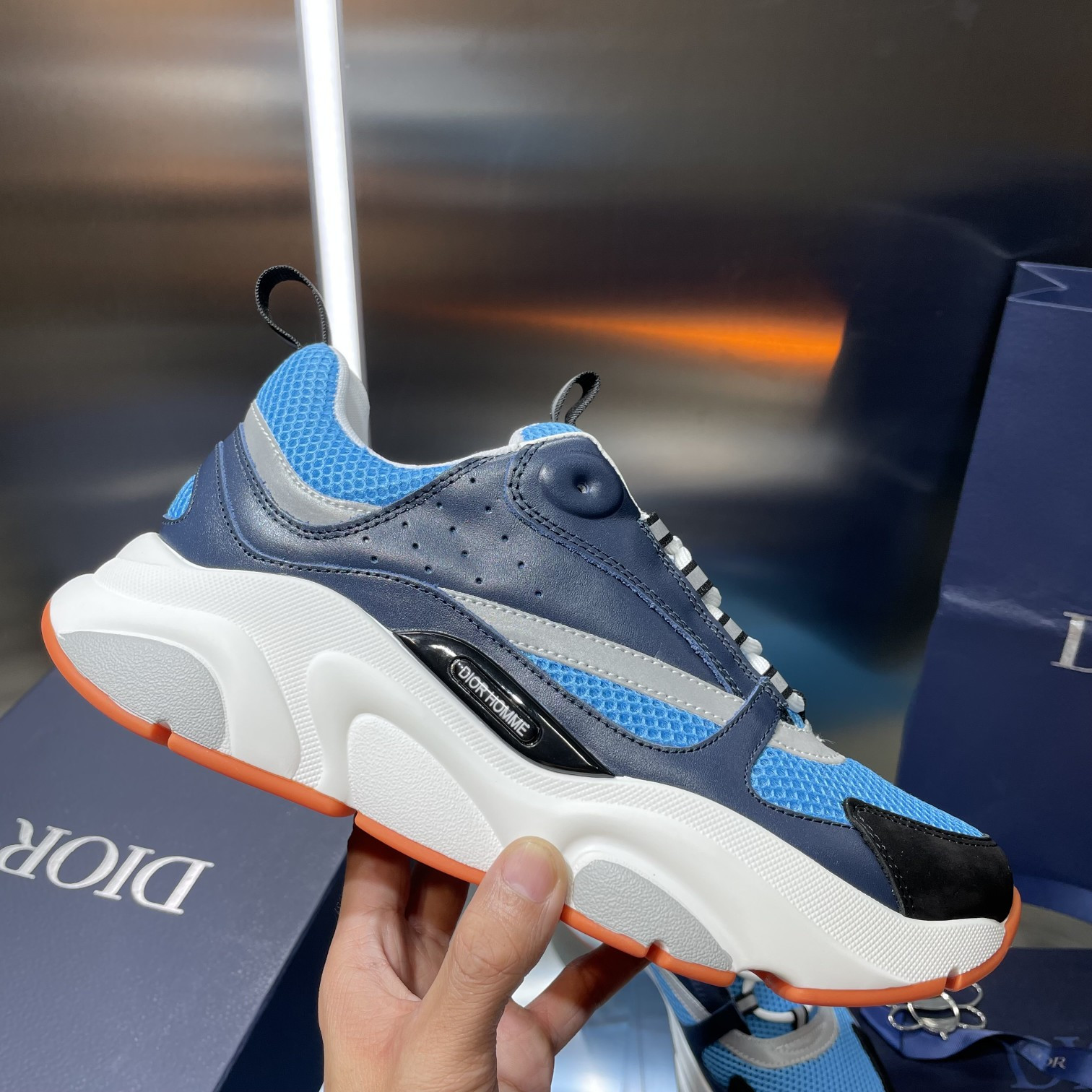 UA D*0r B22 blue Sneaker