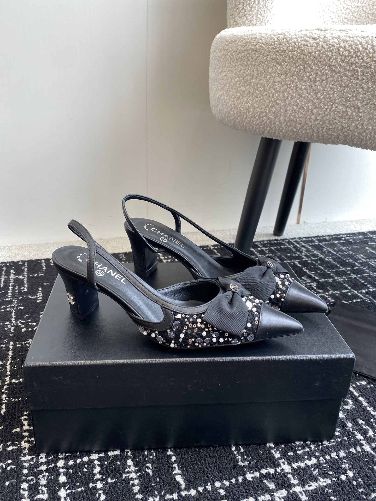 UA Ch*el SLINGBACKS