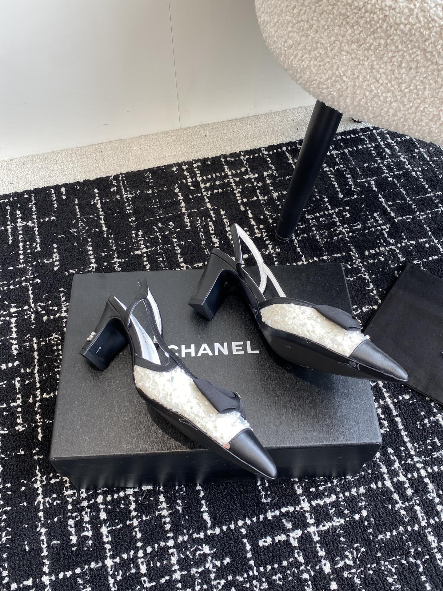 UA Ch*el SLINGBACKS