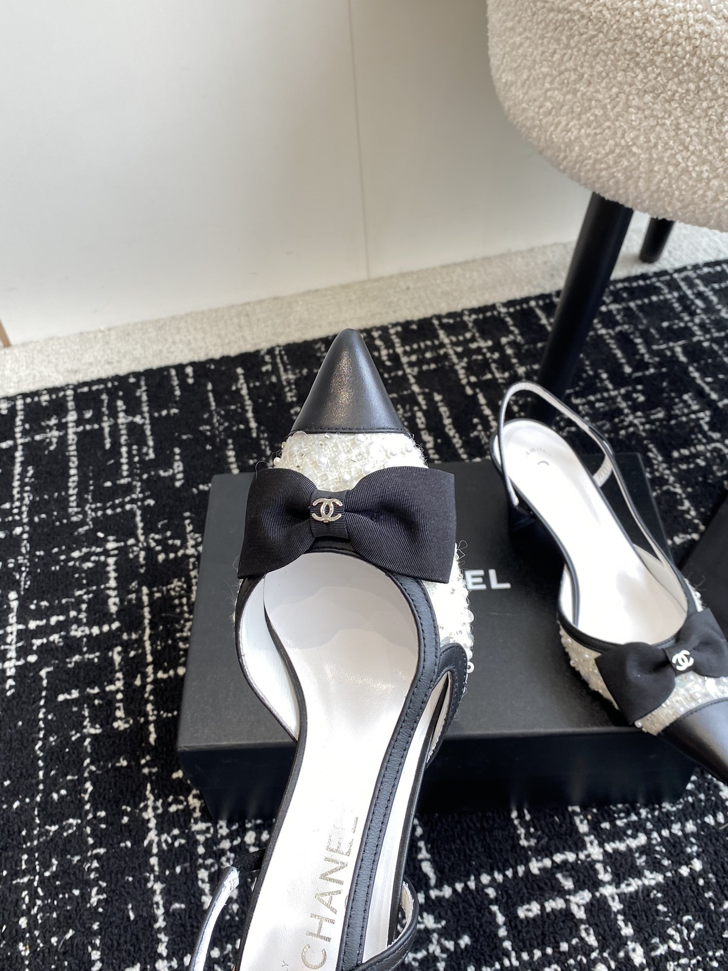 UA Ch*el SLINGBACKS