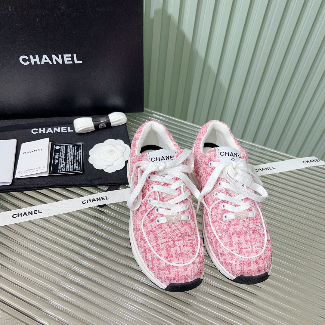 UA Ch*el SNEAKERS Tweed