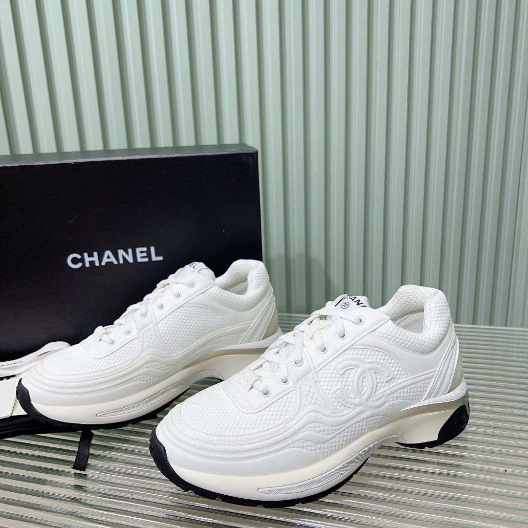 UA Ch*el SNEAKERS Fabric