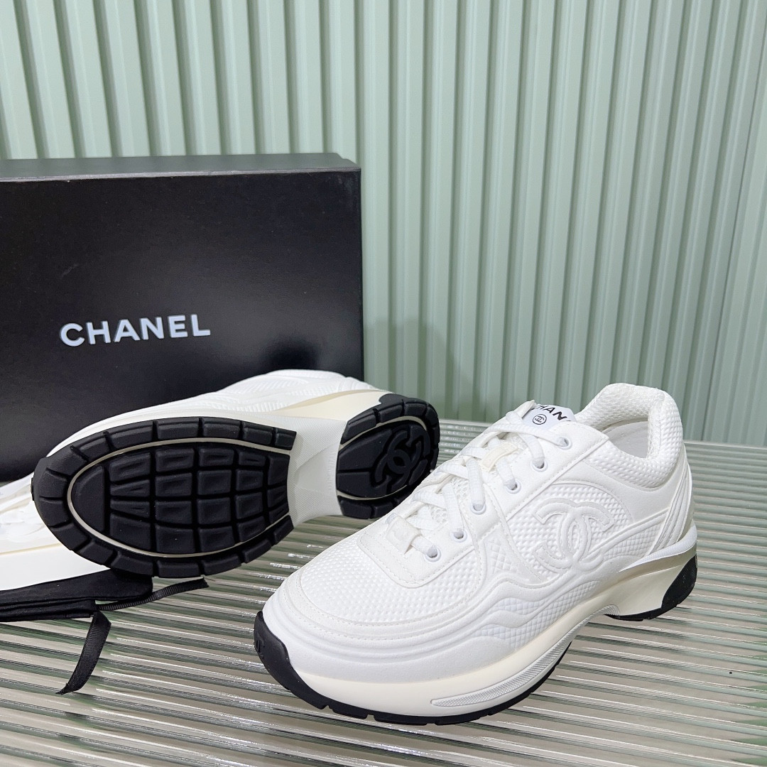 UA Ch*el SNEAKERS Fabric