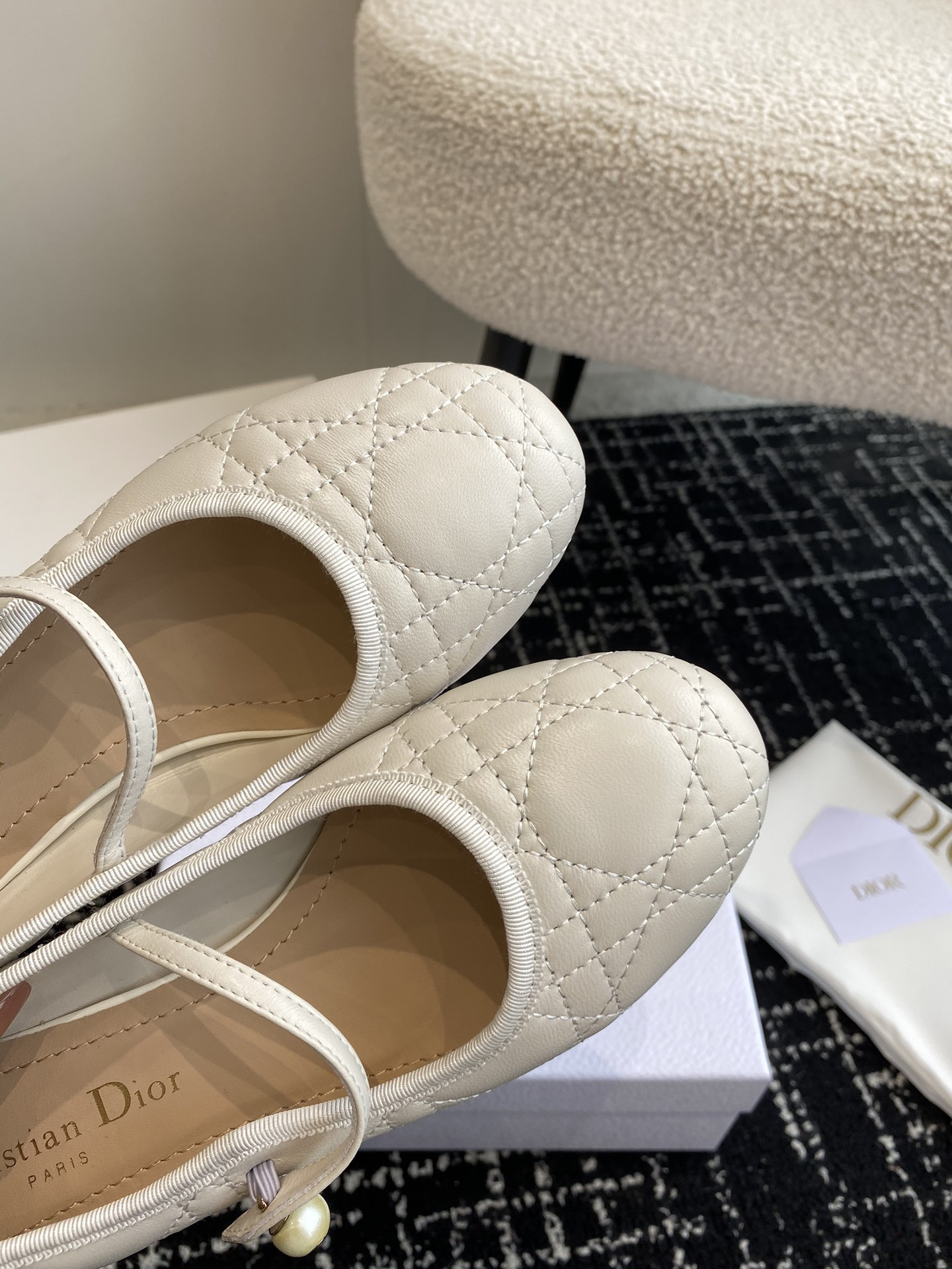 UA D*0r Ballet Pump White