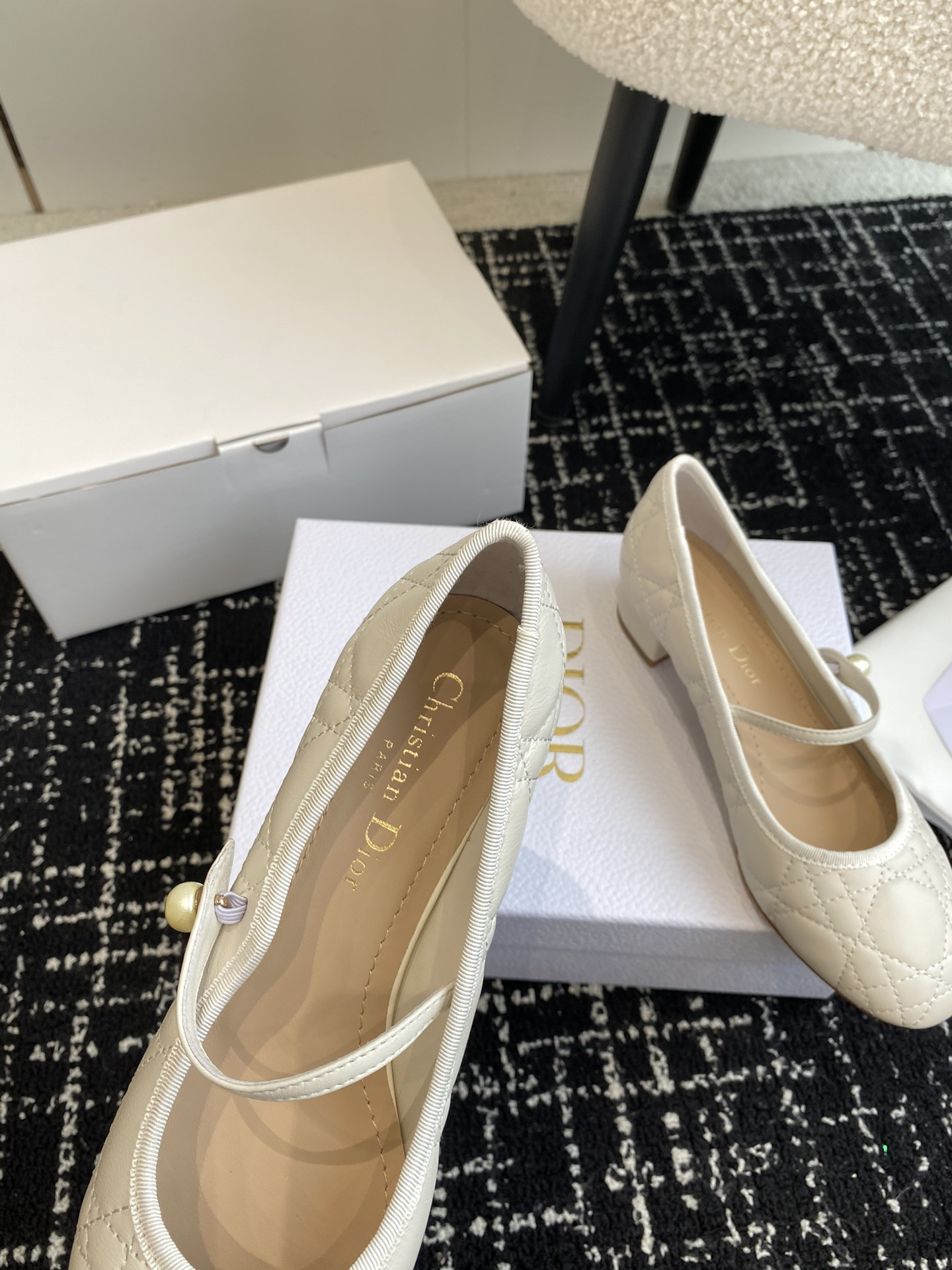 UA D*0r Ballet Pump White