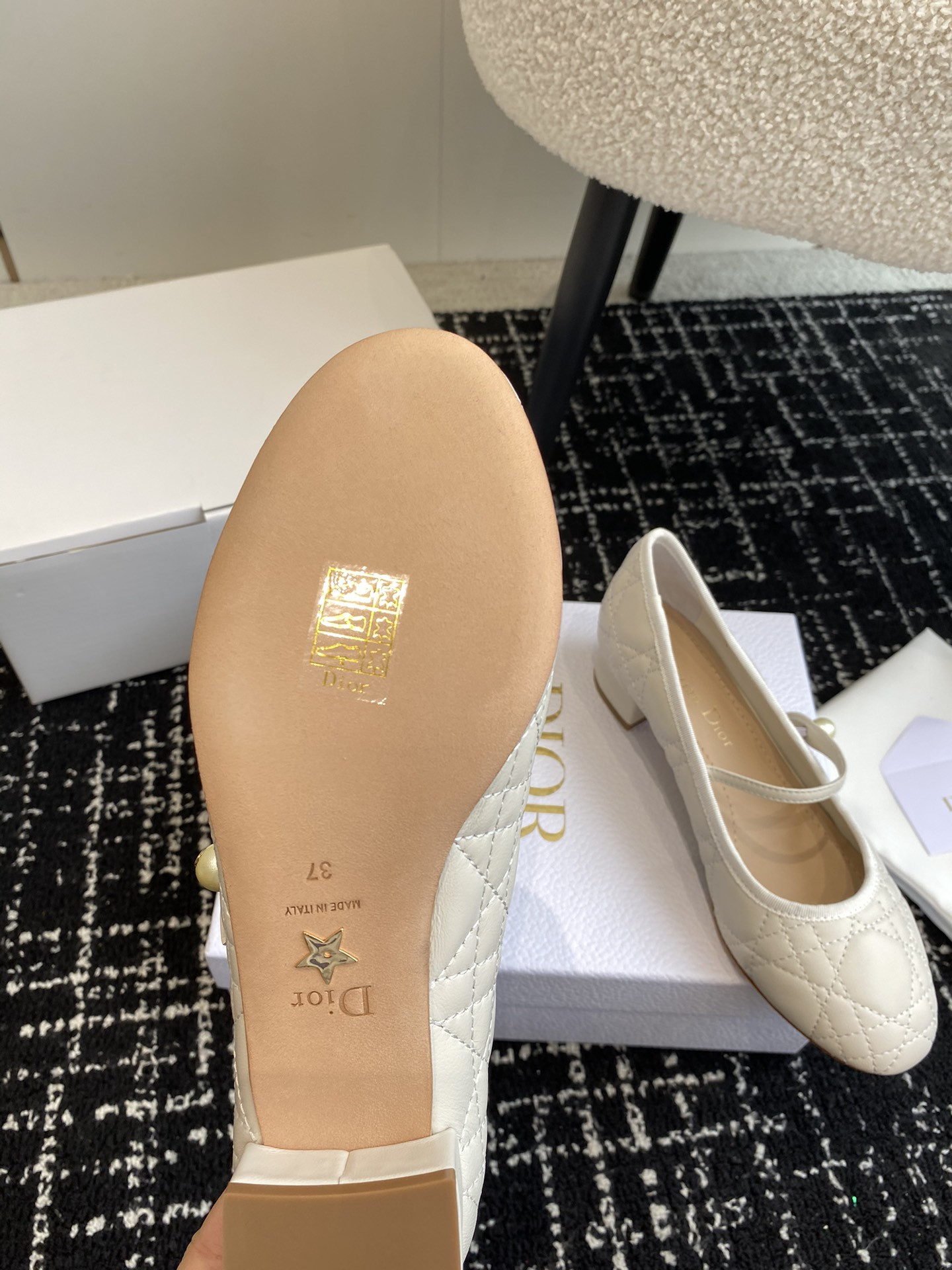 UA D*0r Ballet Pump White