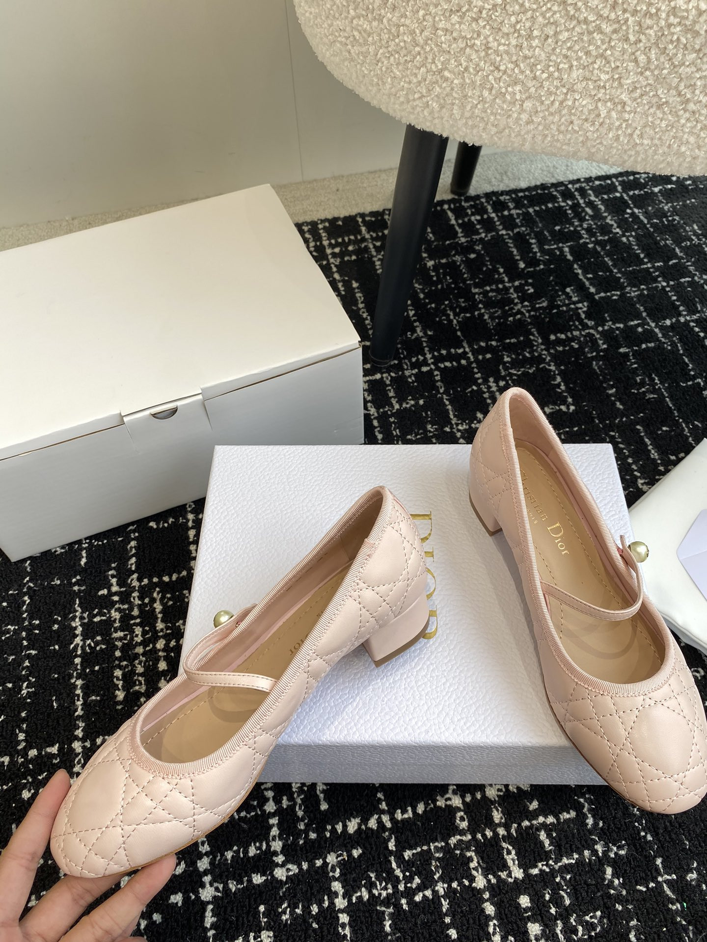 UA D*0r Ballet Pump Rose