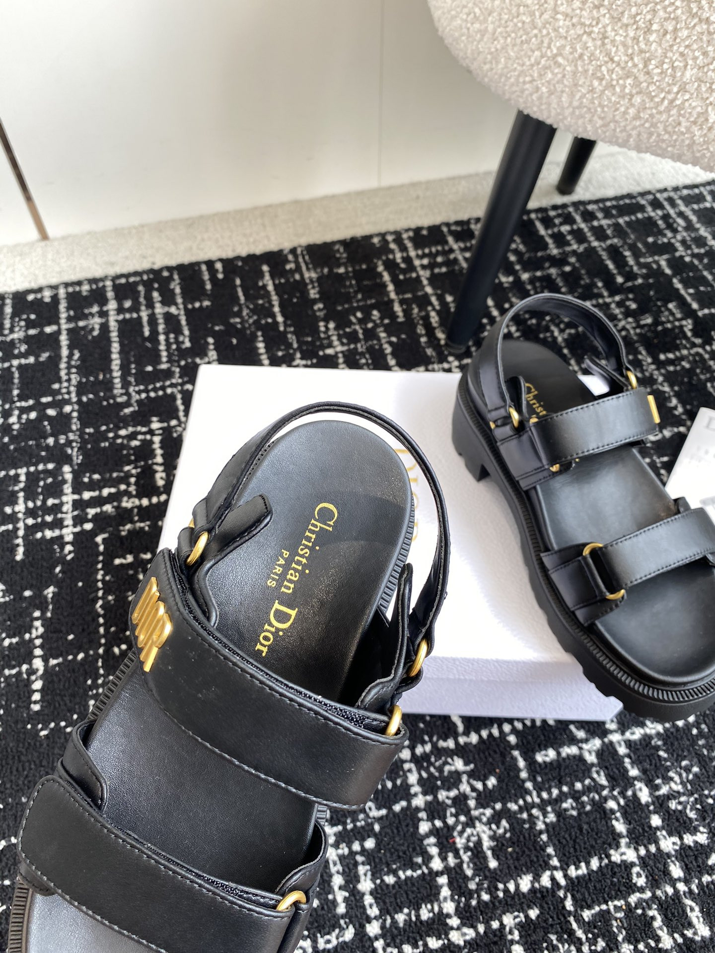 UA D*0ract Platform Sandal Black