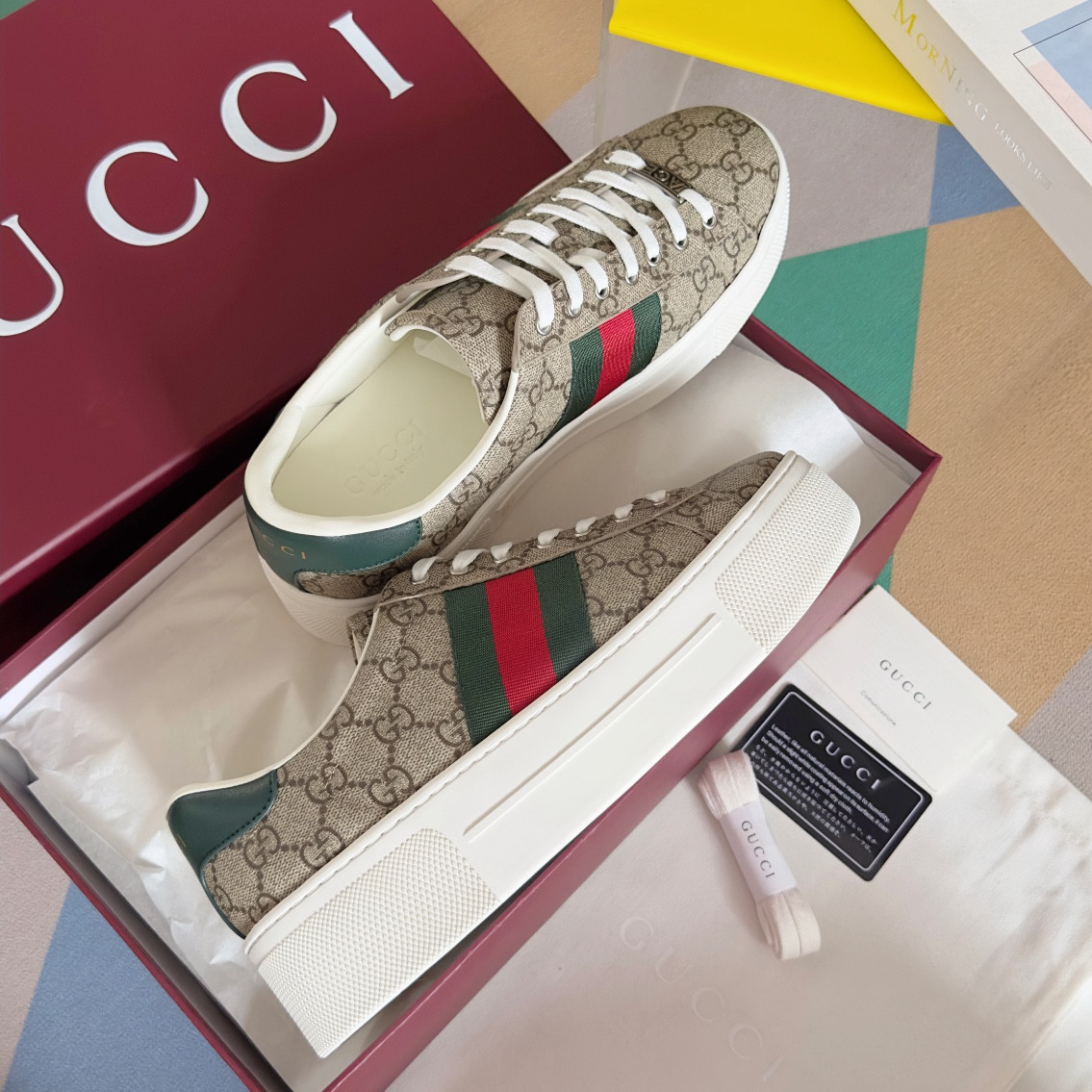 UA G*u*i ACE SNEAKER
