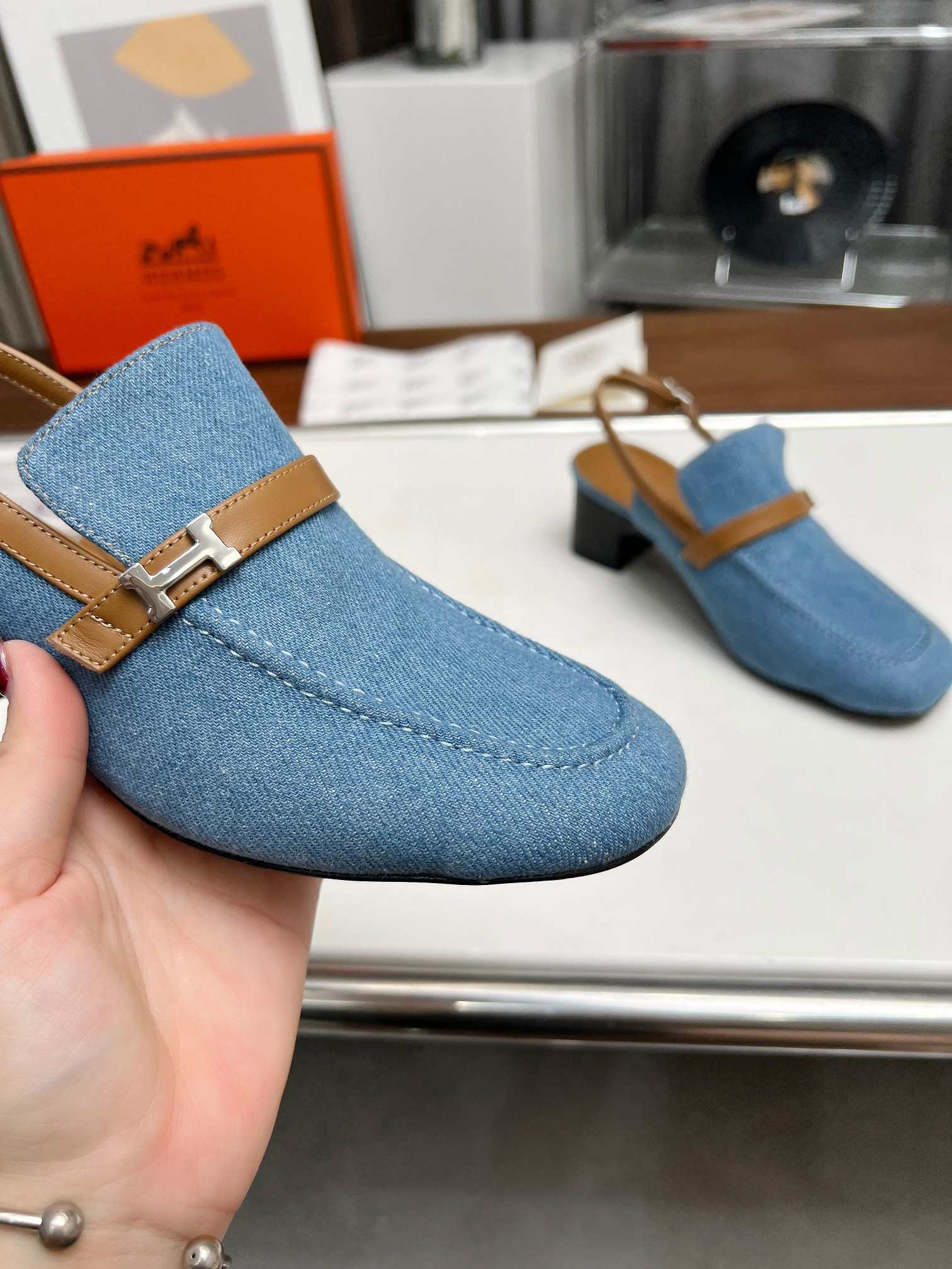 UA Hermès Infinie 50 Pump